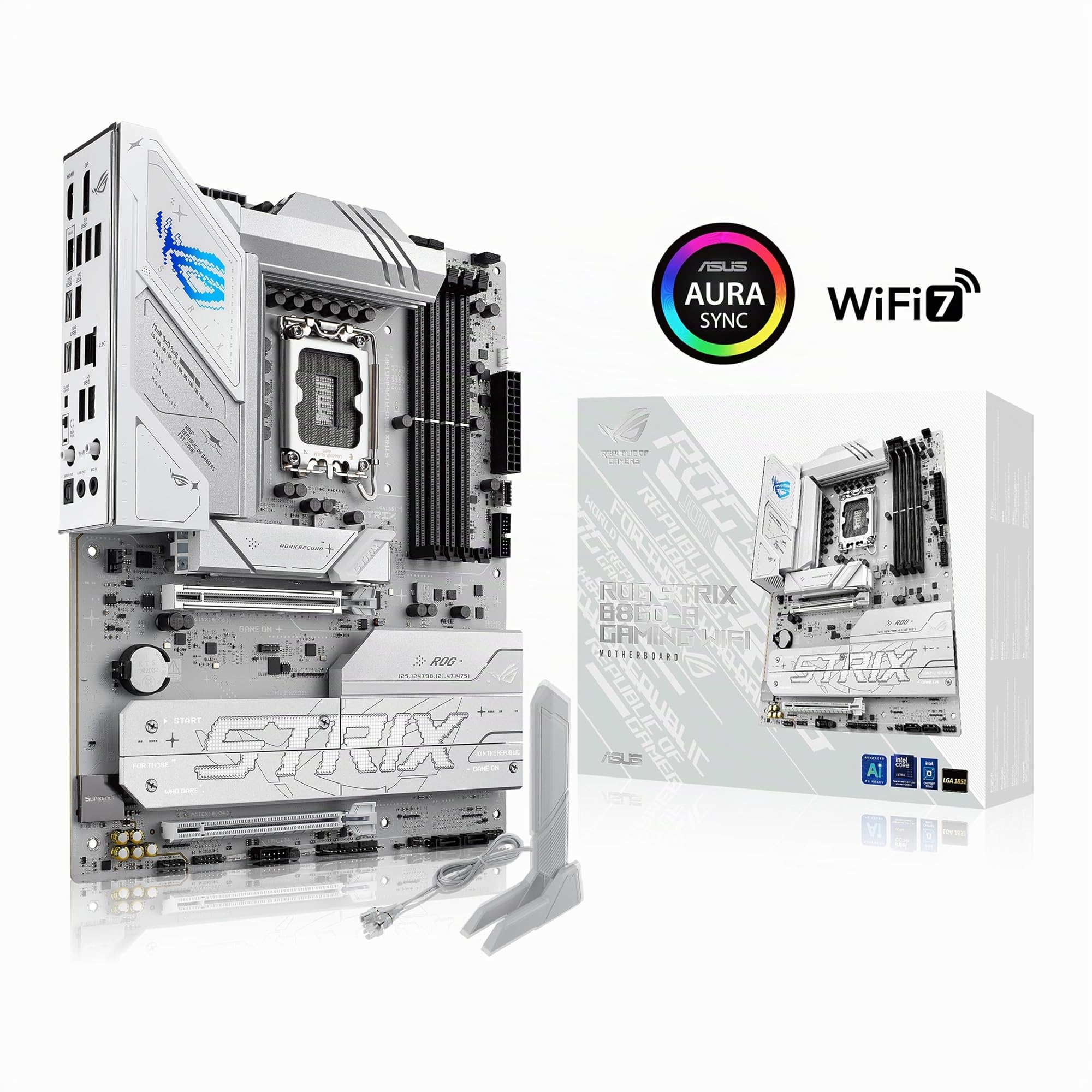 asus-rog-strix-b860-a-gaming-wifi-carte-m-re-atx-lga1851-ddr5-pcie-5-0-wifi-7 image 7