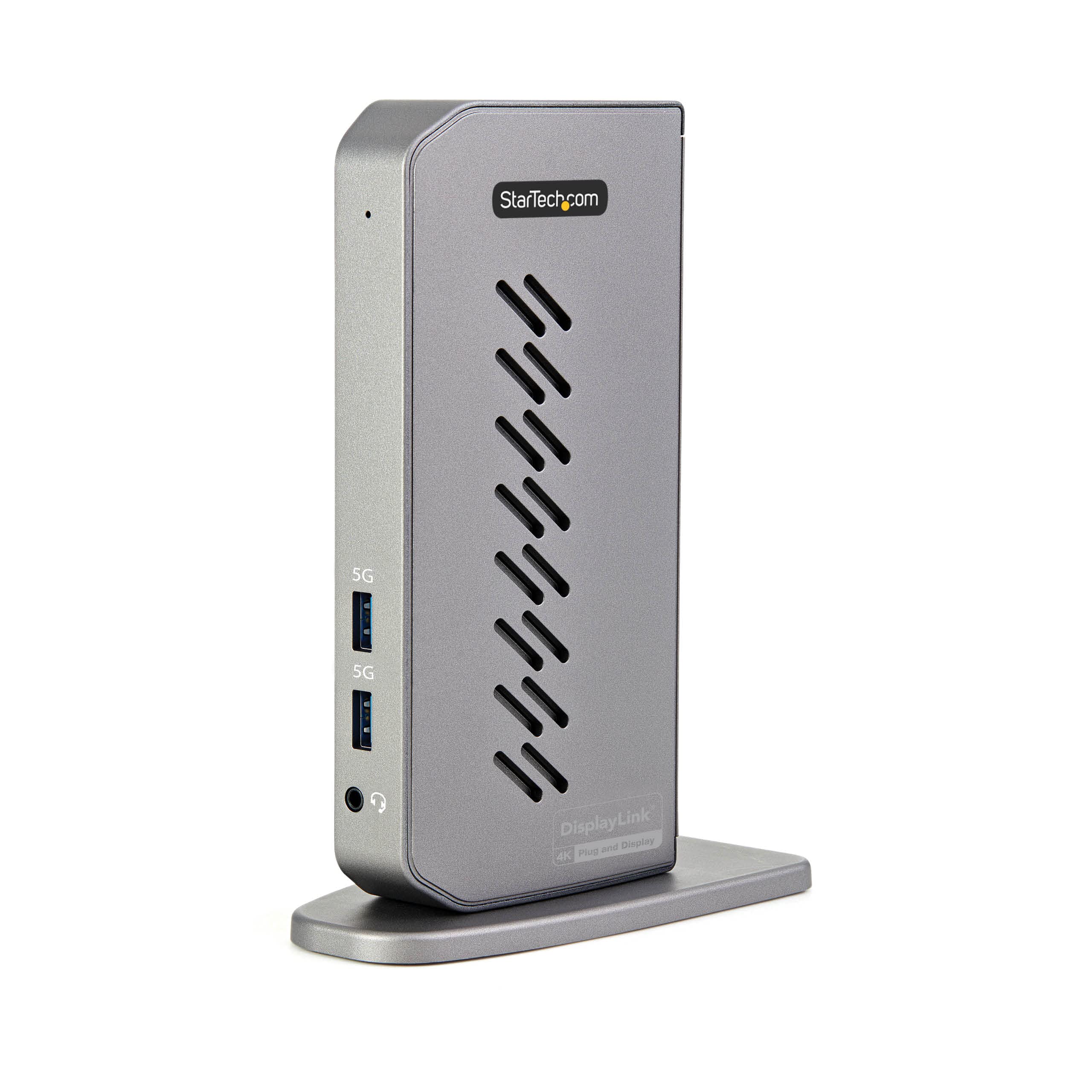 startech-com-dock-hybride-usb-c-usb-a-universel-double-4k-displaylink-hub-6-port image 1