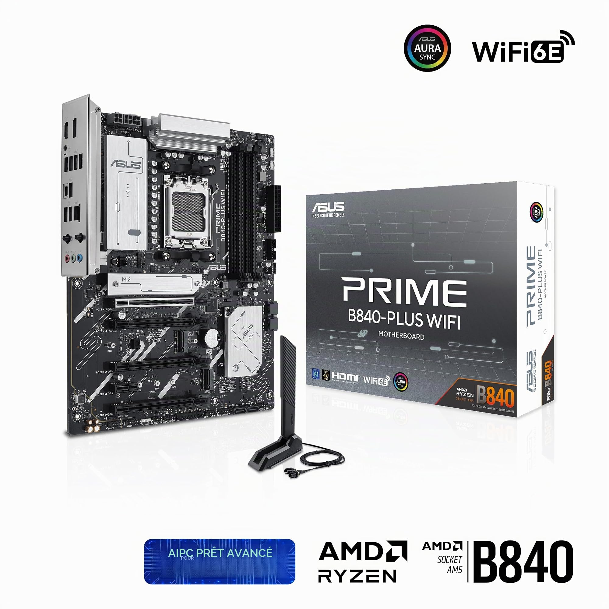 asus-prime-b840-plus-wifi-carte-m-re-atx-am5-ddr5-wi-fi-6e-2-5gbe image 7
