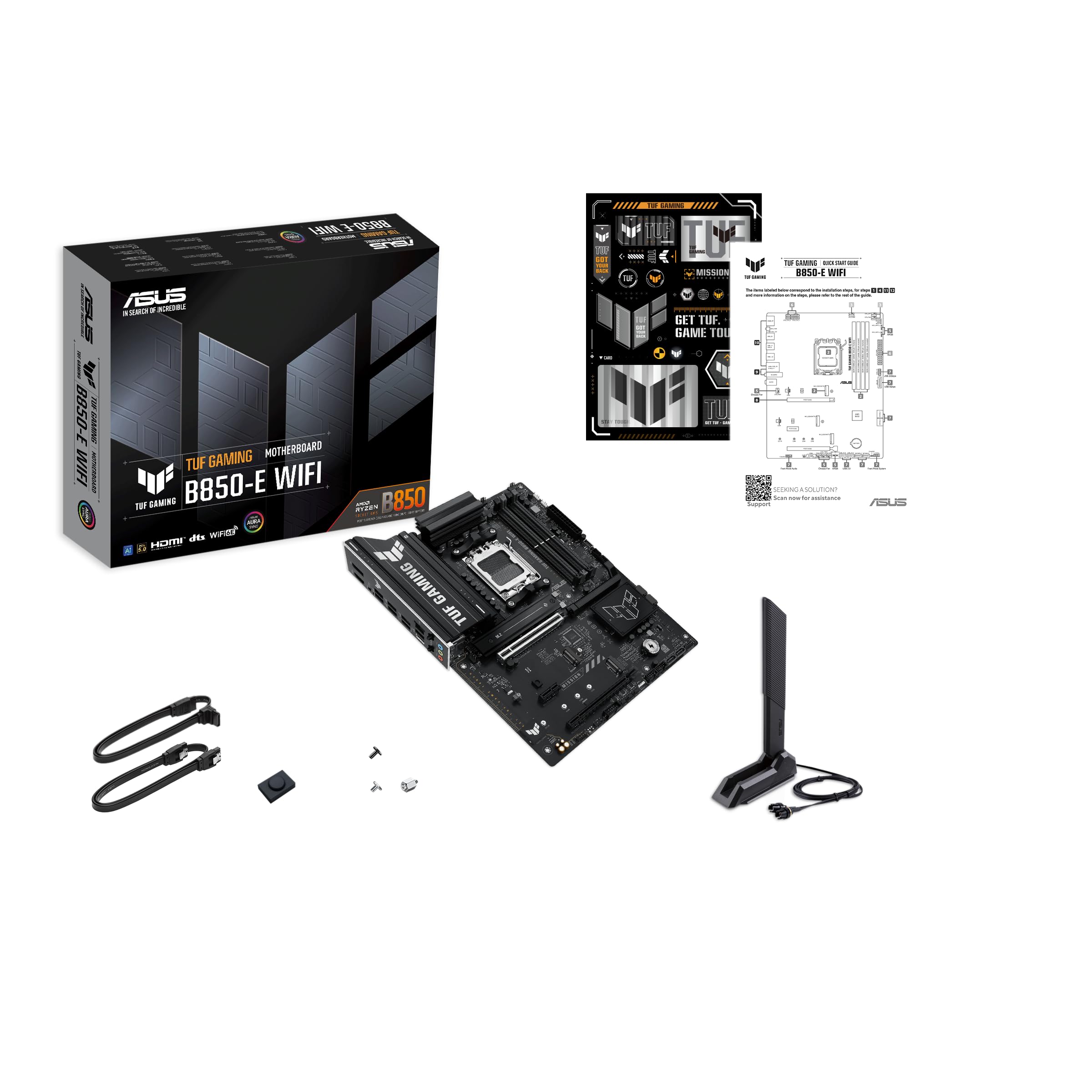 asus-rog-tuf-gaming-b850-e-wifi-carte-m-re-amd-atx-socket-am5 image 8