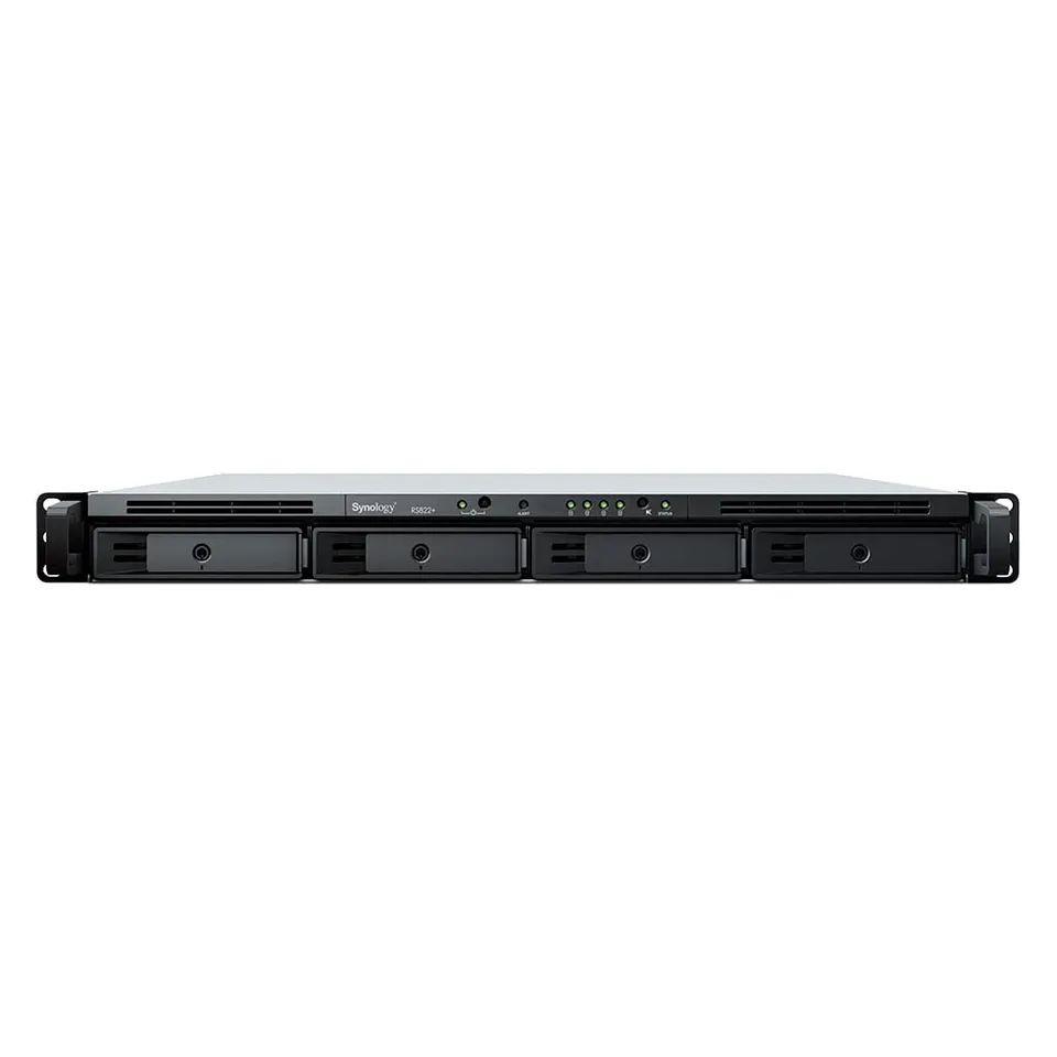 synology-rs822rp-serveur-nas-rack-1u-4-baies-ryzen-v1500b-ecc-4x-gbe image 1