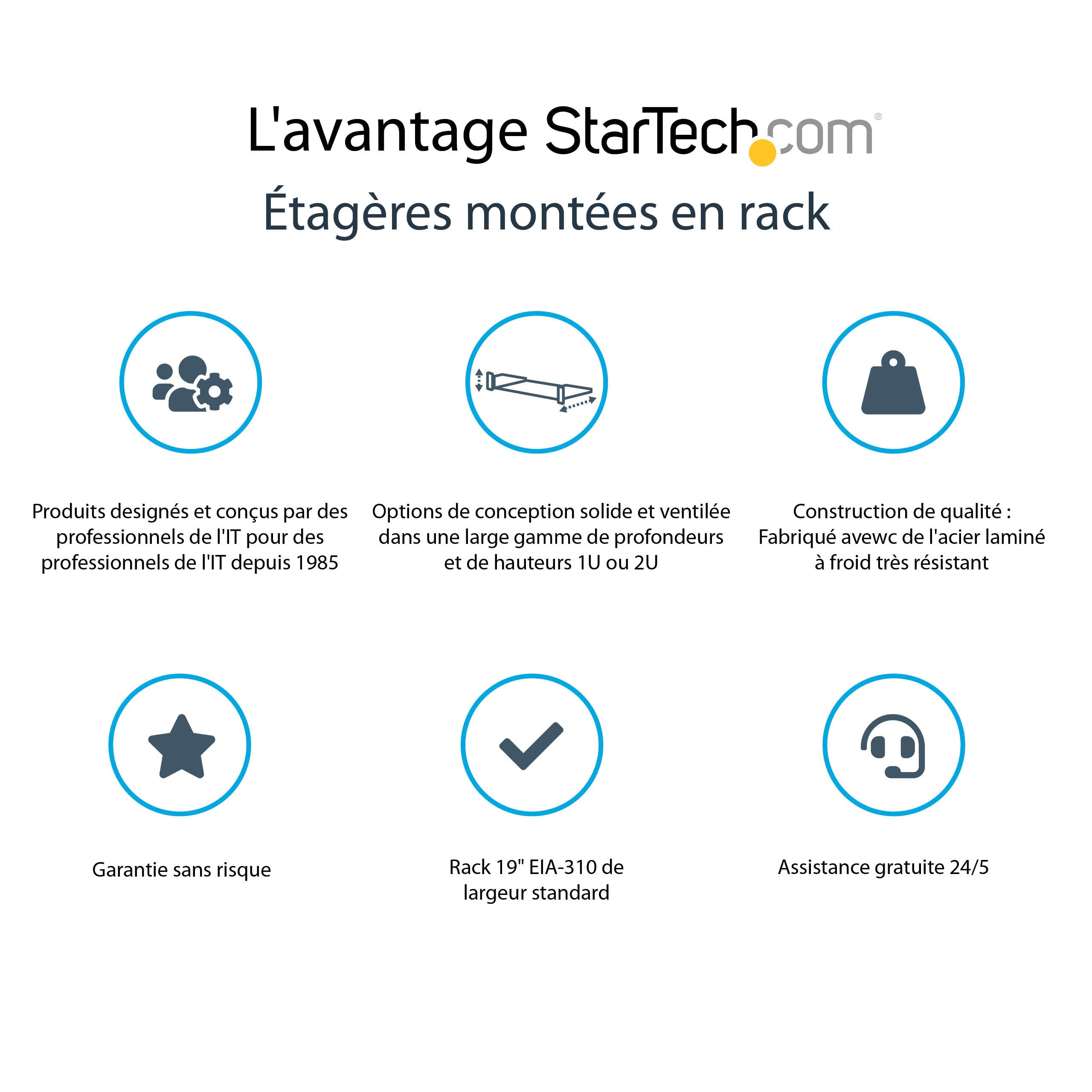 startech-com-cabshelfv-tag-re-rack-serveur-2u-ventil-e-cantilever-19-pouces-acie image 2