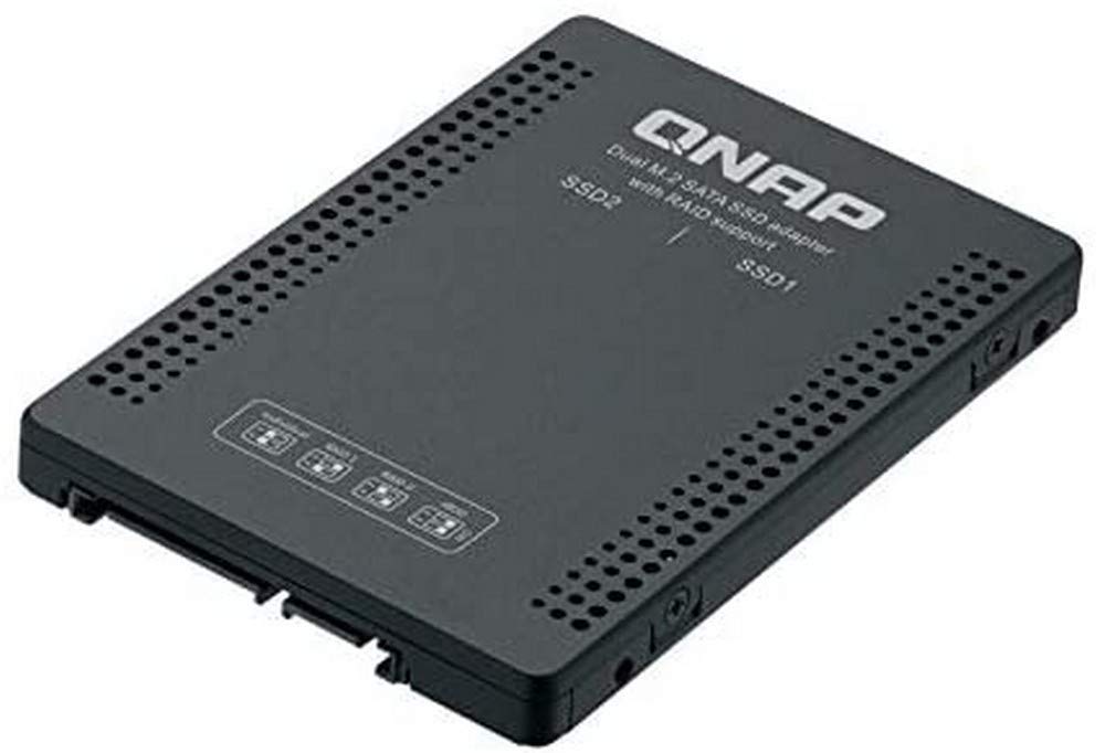 qnap-qda-a2mar-adaptateur-sata-vers-double-m-2-2280-sata-raid-ts-series image 1