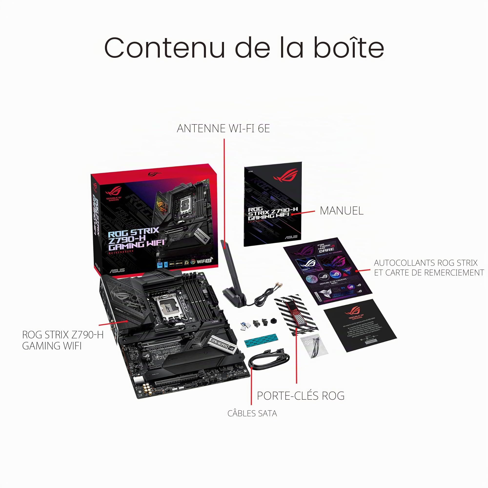 asus-rog-strix-z790-h-gaming-wifi-carte-m-re-intel-lga-1700-atx-ddr5-wifi-6e image 6
