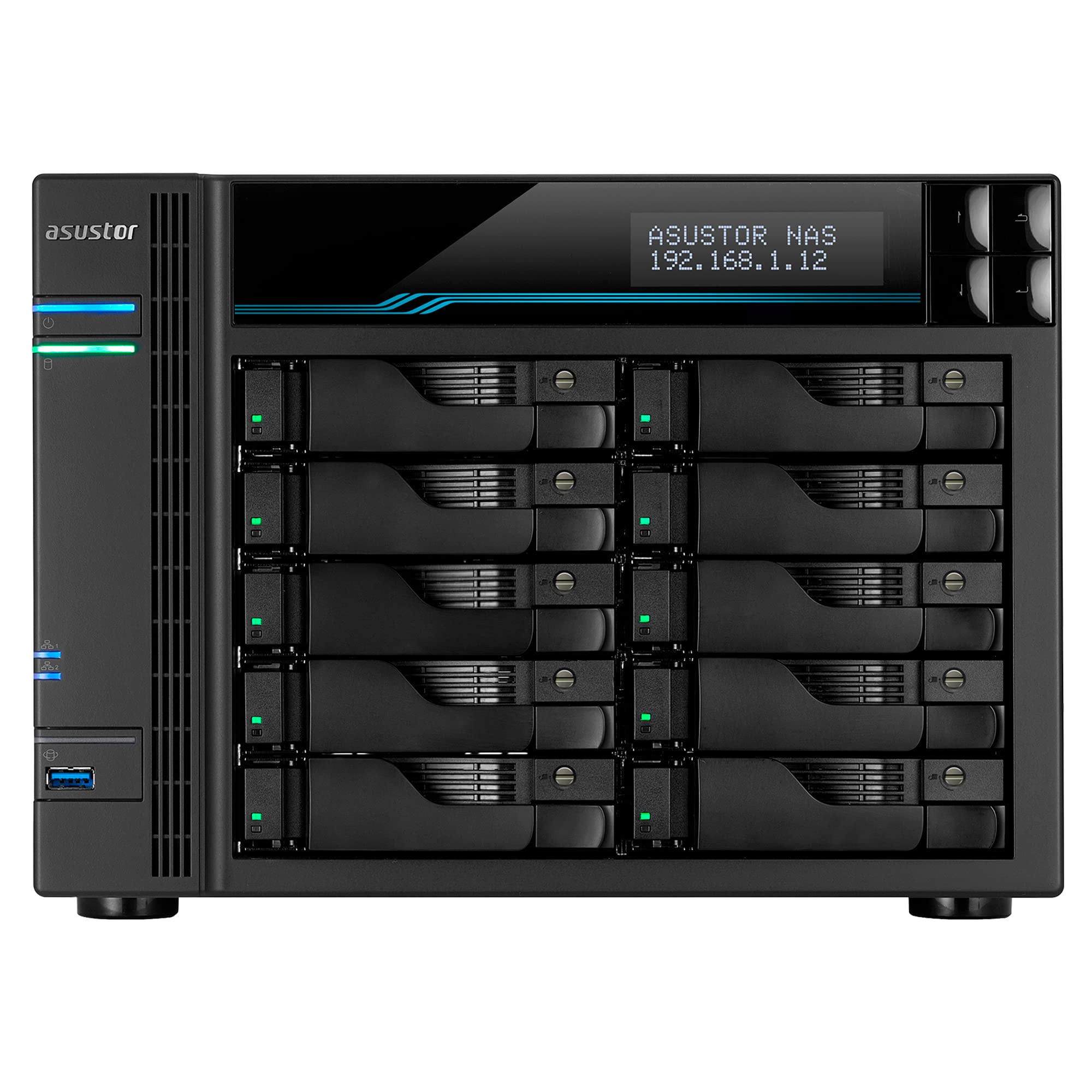 asustor-lockerstor-10-as6510t-nas-10-baies-2x-10gbe-2x-2-5gbe-m-2-nvme image 2