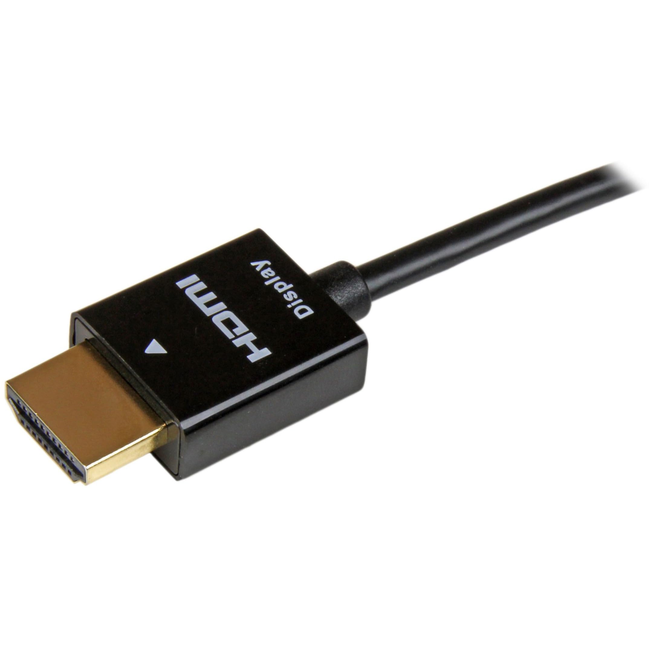 startech-com-c-ble-actif-hdmi-vers-micro-hdmi-5-m-fin-noir-hdadmm5ma image 2