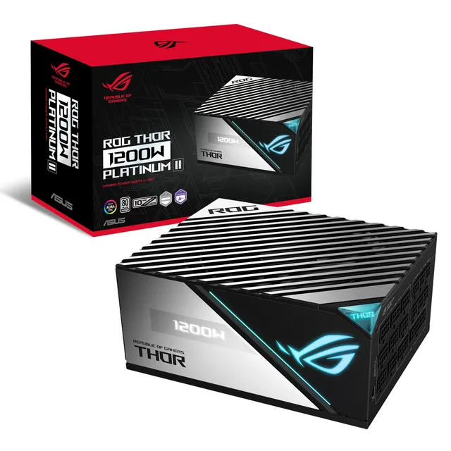 asus-rog-thor-1200w-platinum-ii-bloc-d-alimentation-pc-80-platinum image 1