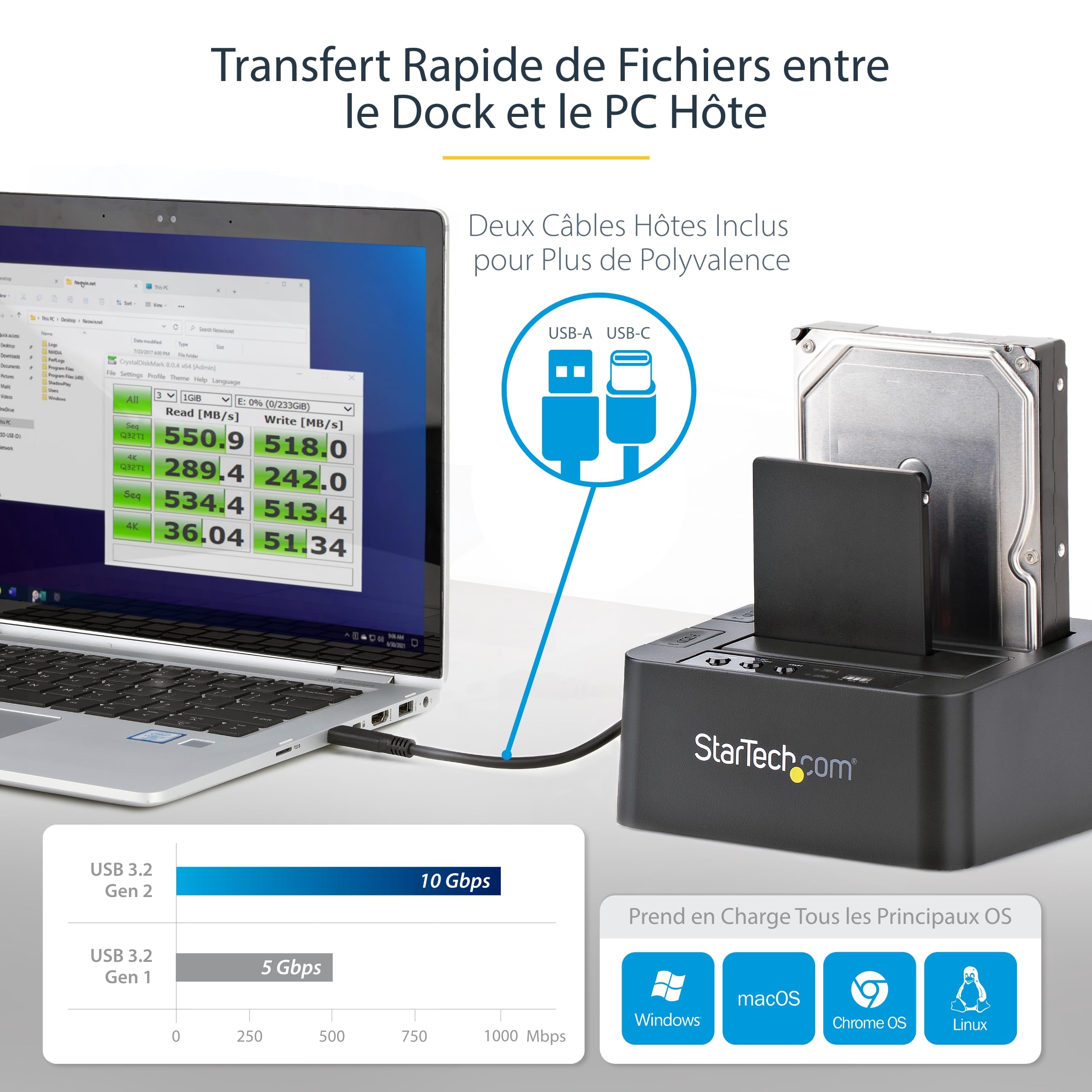 startech-com-sdock2u313r-dock-duplicateur-sata-2-baies-2-5-3-5-usb-3-2-10-gbps image 5