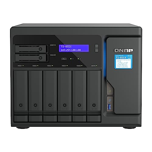 qnap-ts-855x-serveur-nas-tour-8-baies-10gbe-atom-c5125 image 8