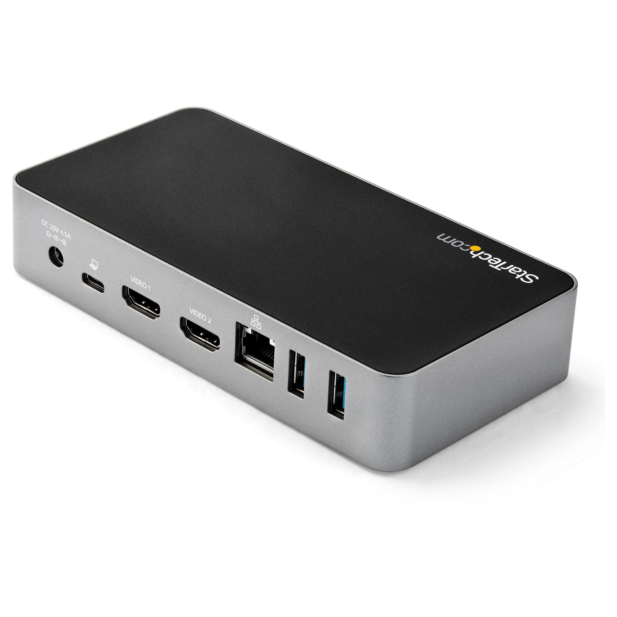 startech-com-station-d-accueil-usb-c-displaylink-double-hdmi-1080p-65w-gbe image 2