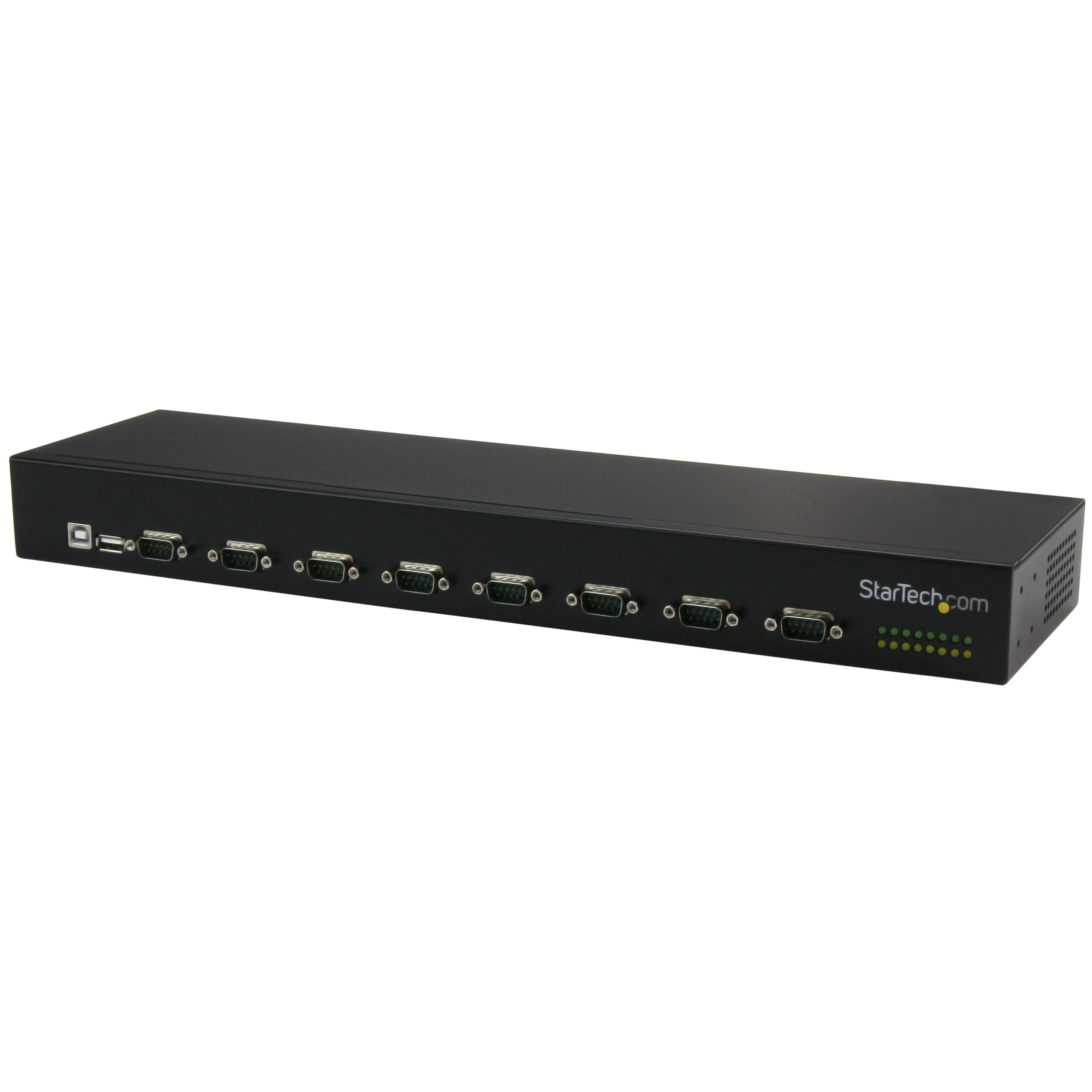 startech-com-icusb23208fd-hub-usb-vers-8-ports-s-rie-rs232-db9-m-tal-rack image 1