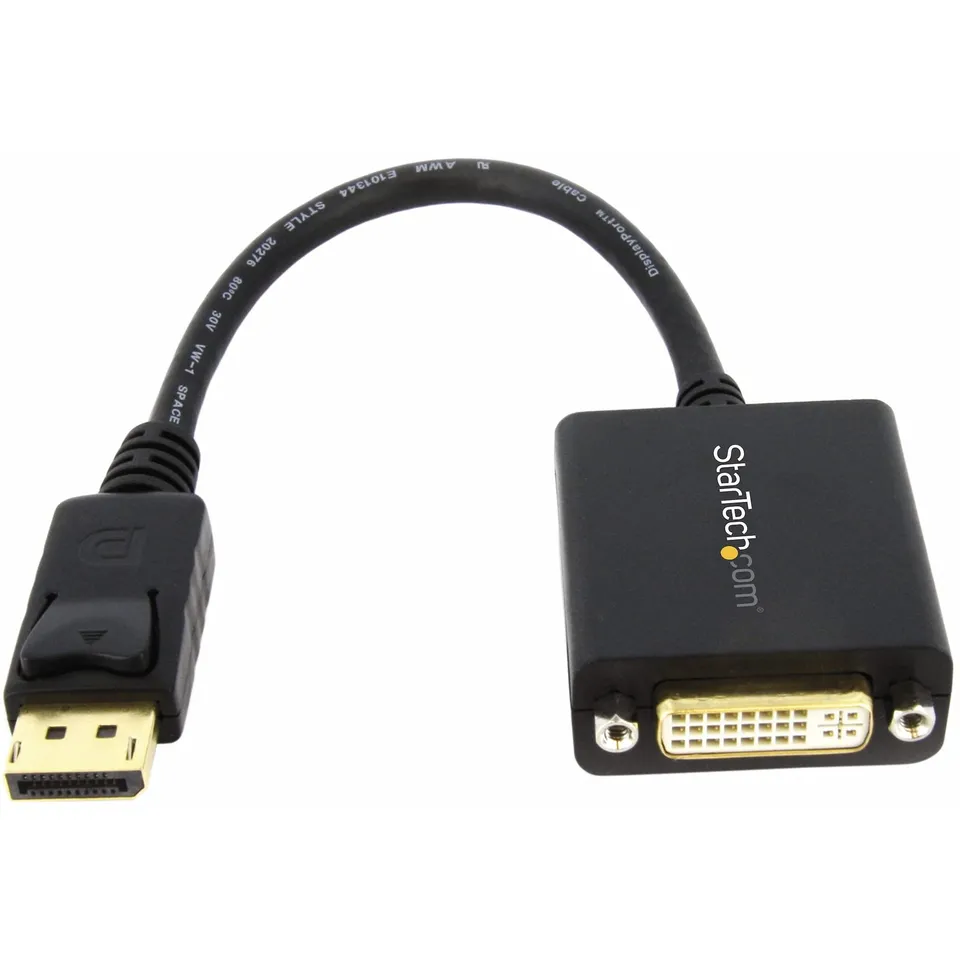 startech-com-dp2dvi2-adaptateur-passif-displayport-vers-dvi-d-1920x1200 image 1