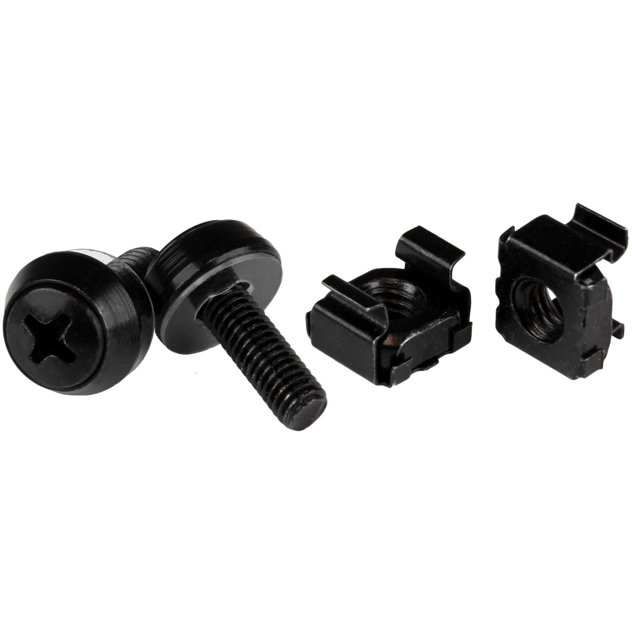 startech-com-kit-50-vis-m6-12mm-et-crous-cage-trou-carr-noir-outil image 3