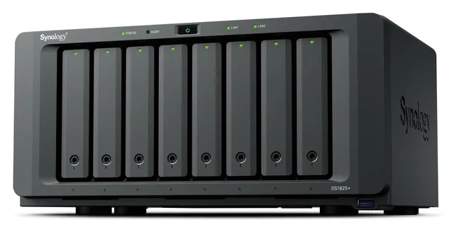 synology-ds1825-nas-8-baies-noir-2-5gbe-extensible-18-baies image 1