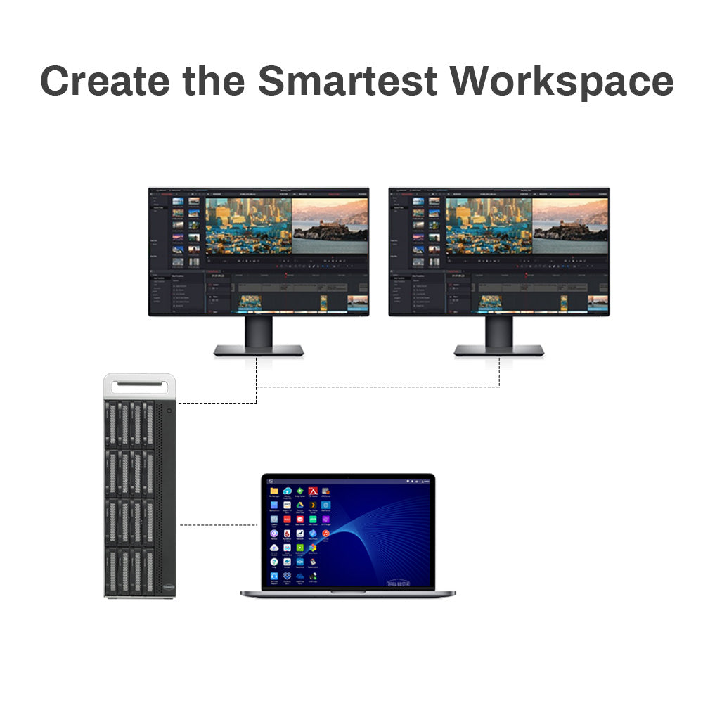 terramaster-d16-thunderbolt3-stockage-raid-16-baies image 8