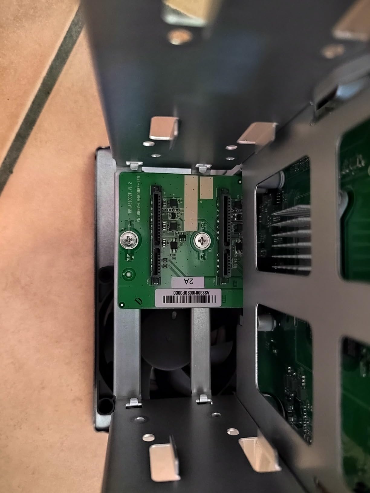 Mon premier NAS, bluffé