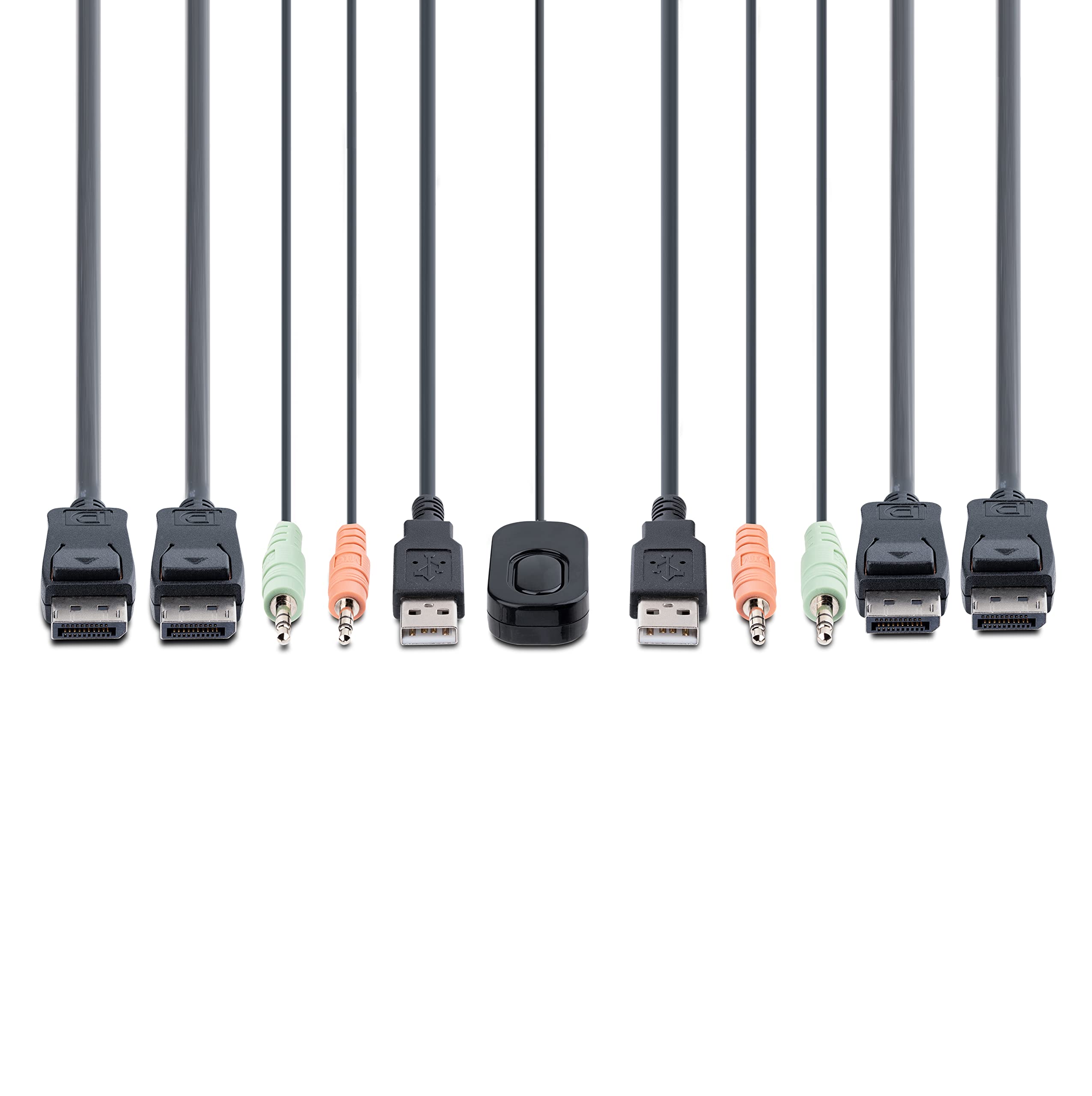 startech-com-switch-kvm-displayport-2-ports-double-cran-4k-60hz-aliment-usb image 6