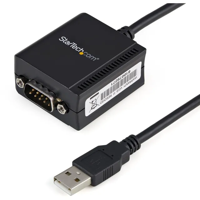 startech-com-icusb2321f-c-ble-adaptateur-usb-vers-s-rie-rs232-db9-ftdi-1-8-m image 1