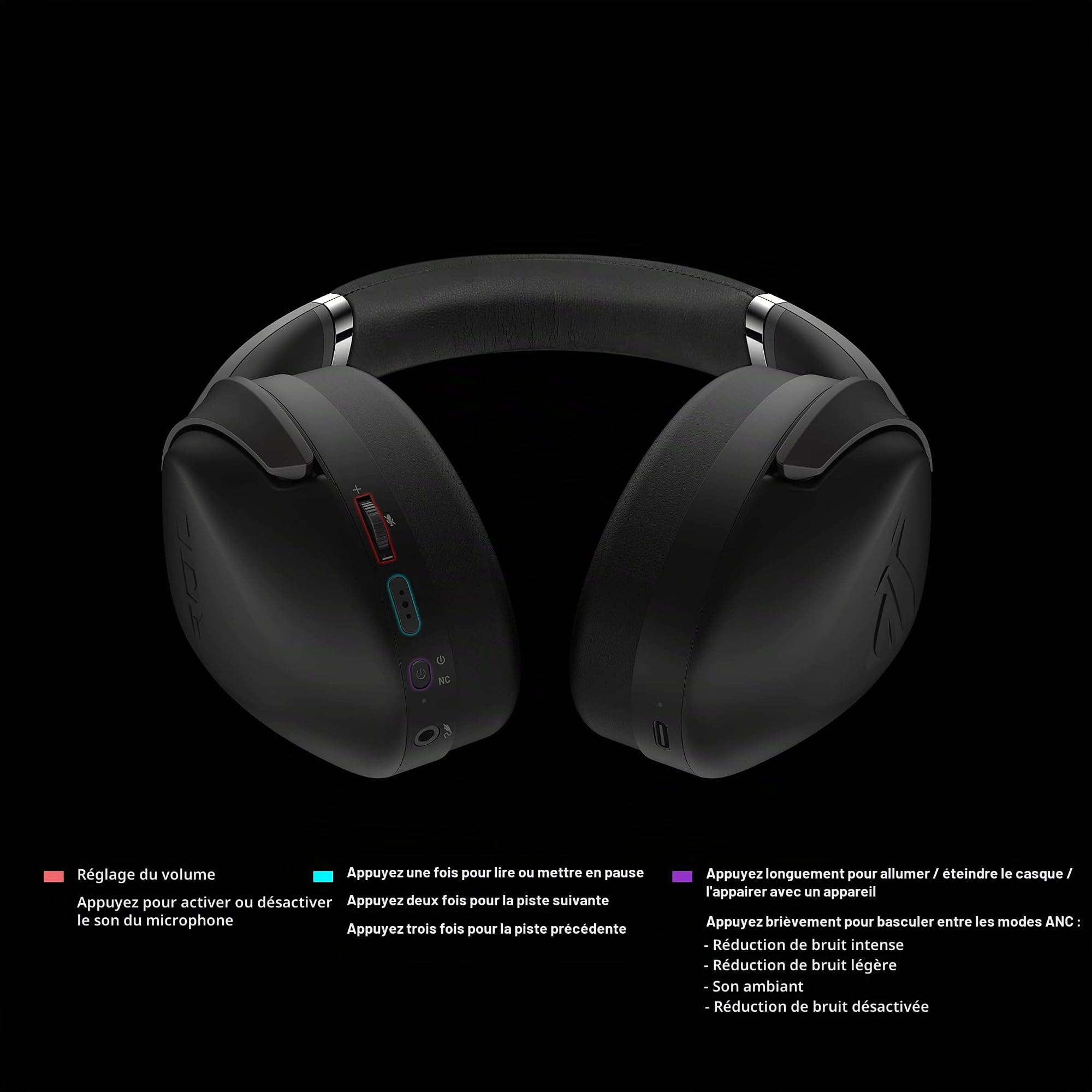 asus-rog-strix-go-bt-casque-gamer-sans-fil-bluetooth-anc-aptx image 6