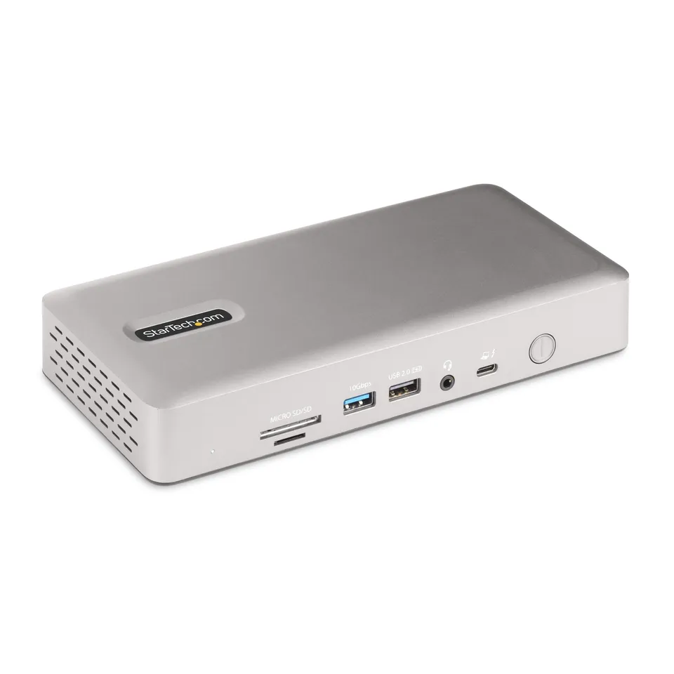 startech-com-dock-thunderbolt-4-usb4-16-ports-quad-4k-100w image 1