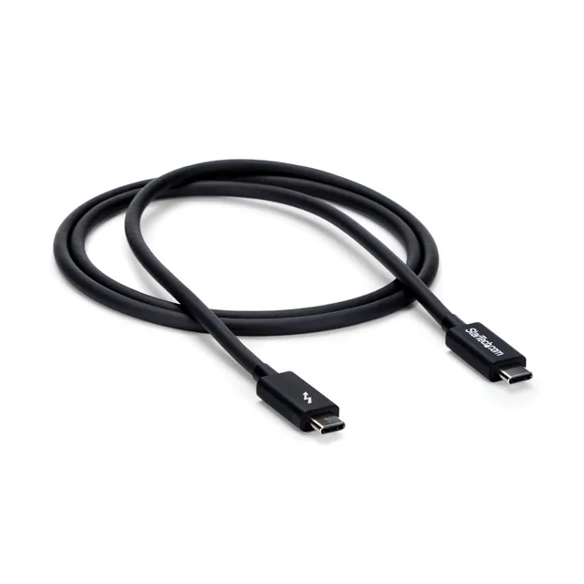 startech-com-c-ble-thunderbolt-3-passif-1-m-20gbps image 1