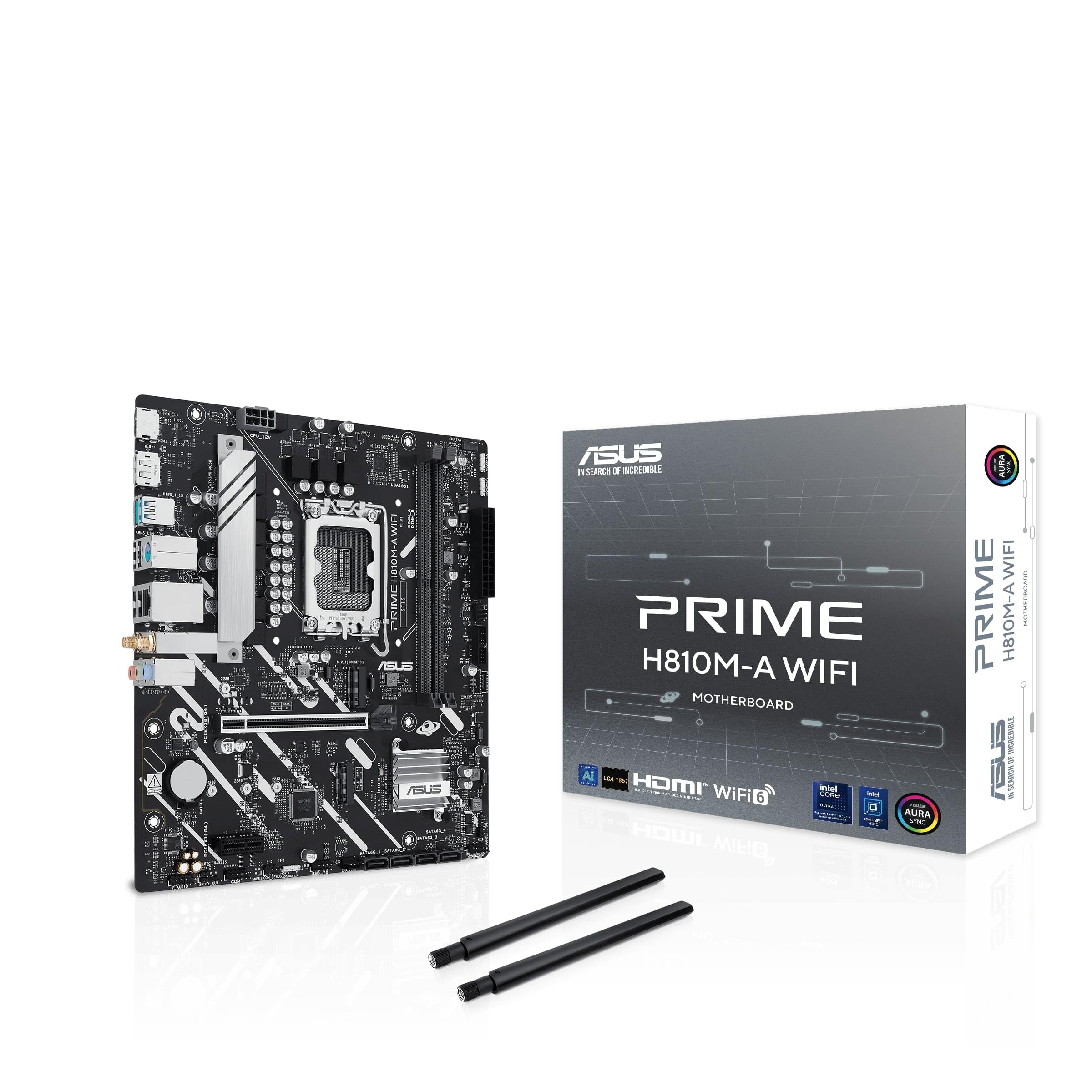 asus-rog-prime-h810m-a-wifi-carte-m-re-intel-matx-ddr5-wifi-6e-pcie-4-0 image 1