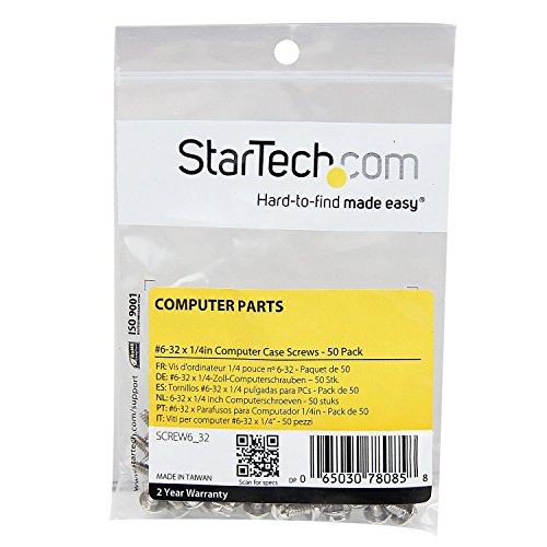 startech-com-screw6-32-vis-de-montage-pc-6-32-6mm-lot-de-50 image 5