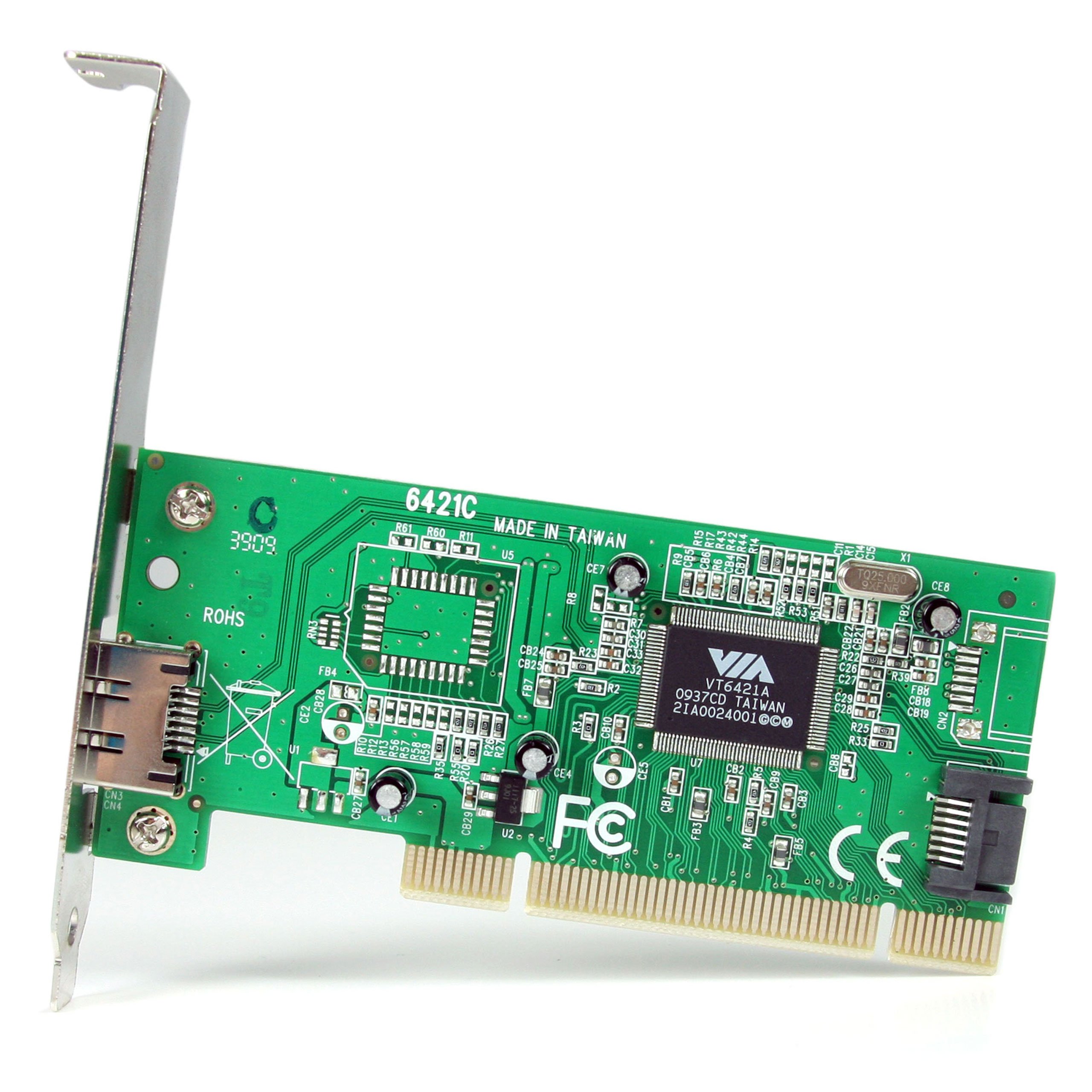 startech-com-carte-contr-leur-pci-vers-1x-esata-1x-sata-pciesata2i image 2
