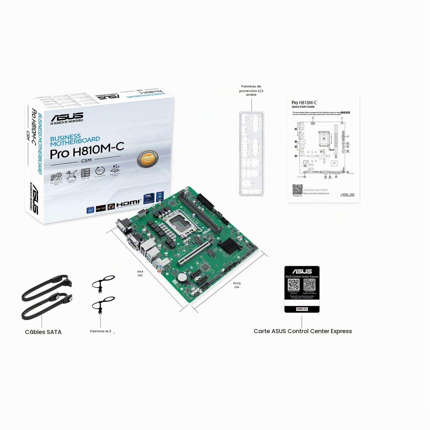asus-pro-h810m-c-csm-carte-m-re-micro-atx-intel-lga-1851-ddr5 image 6