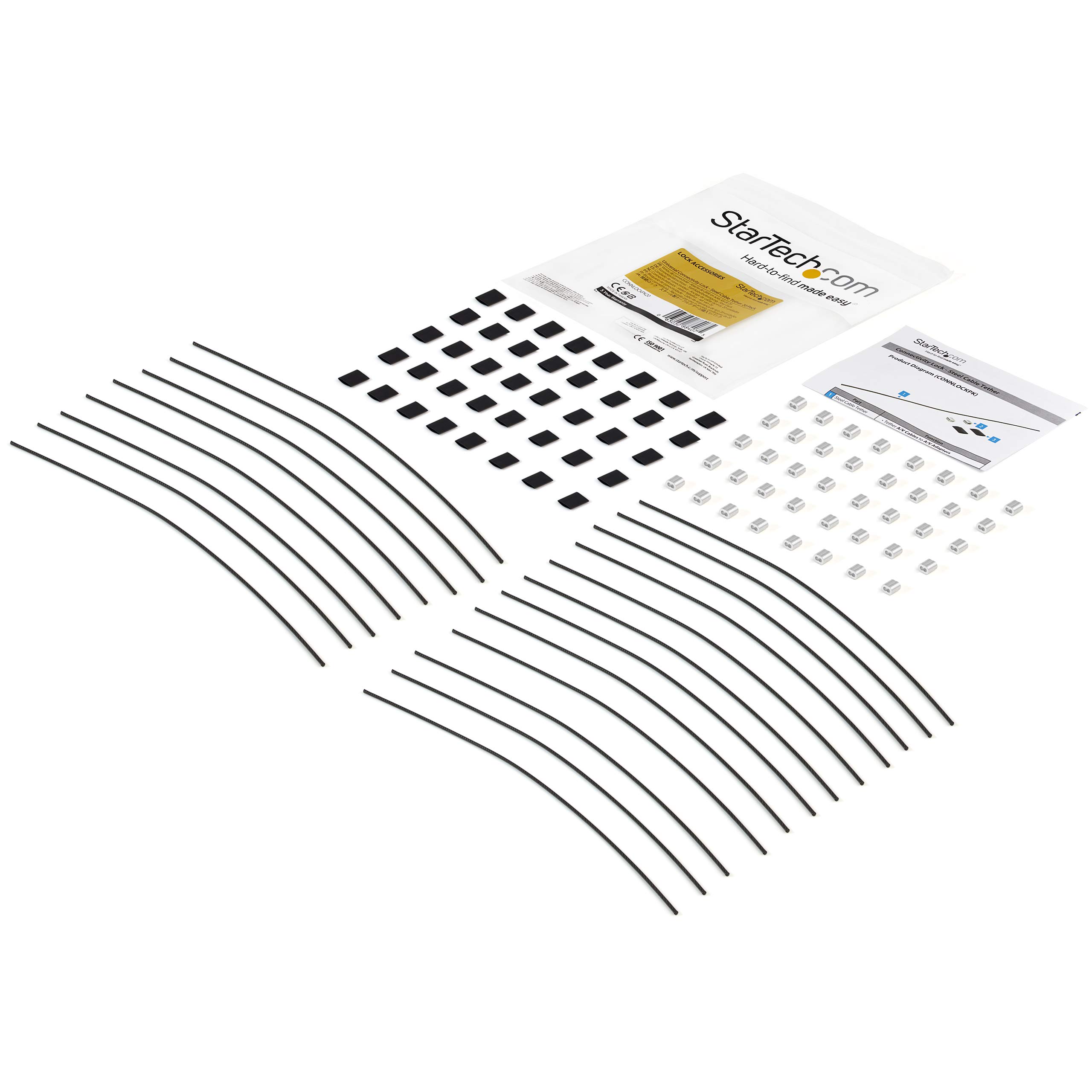 startech-com-connlockpk20-lot-20-attaches-s-curit-acier-pour-c-bles-et-adaptateu image 7