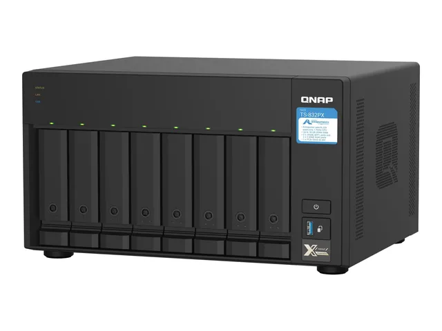 qnap-ts-832px-4g-serveur-nas-8-baies-sata-quad-core image 1
