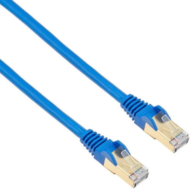 startech-com-6aspat50cmbl-c-ble-r-seau-cat6a-50cm-rj45-blind-10gbe-bleu image 1