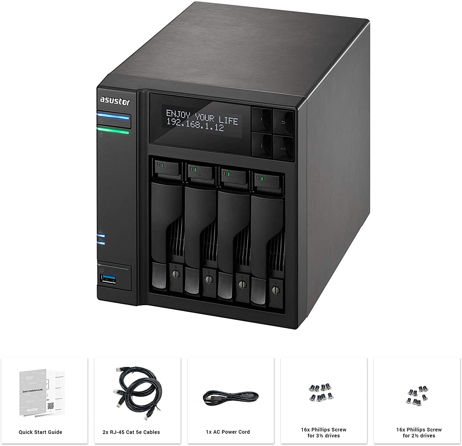 asustor-as7004t-serveur-nas-4-baies-intel-core-i3-hdmi-80-to image 3
