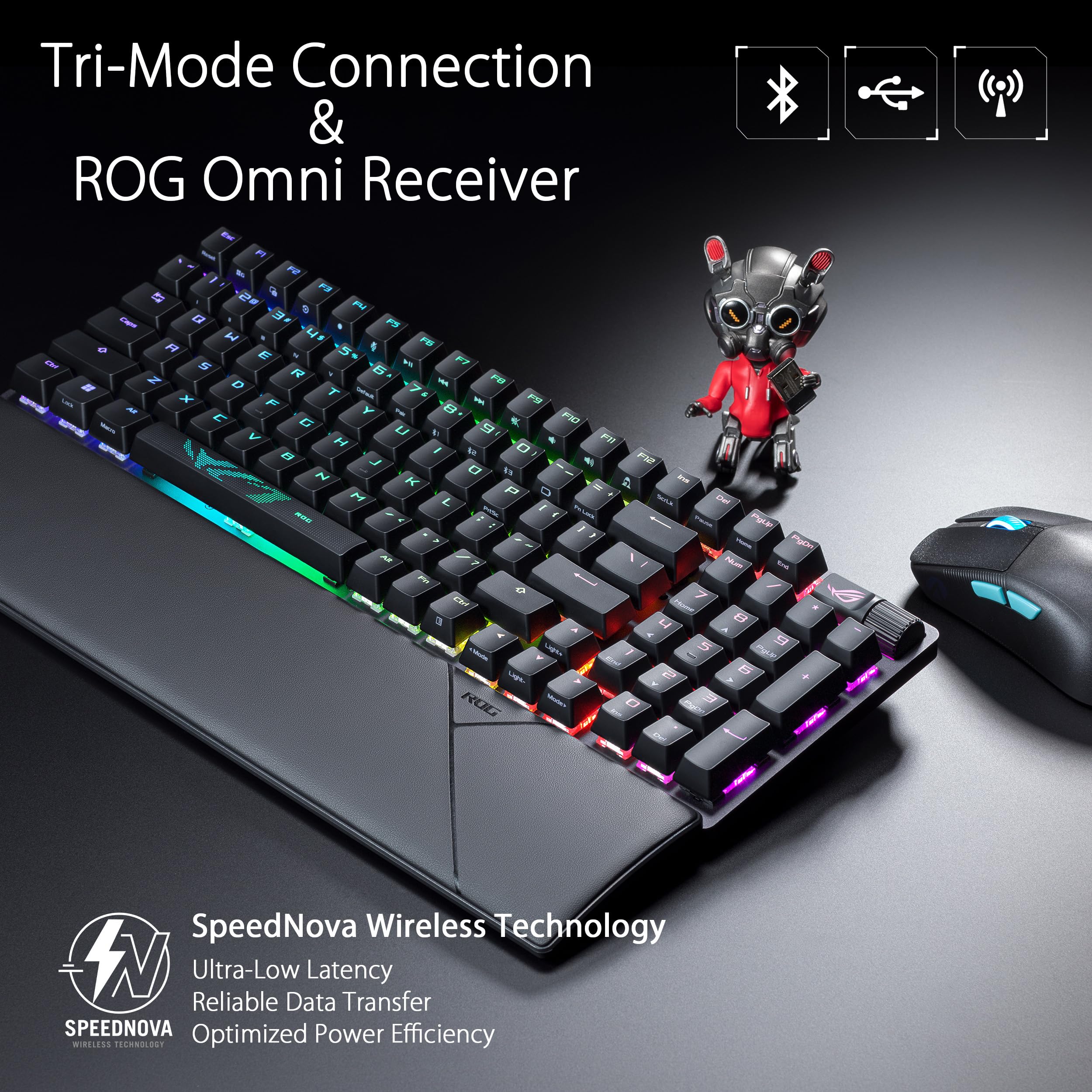 asus-rog-strix-scope-ii-96-wireless-clavier-m-canique-gaming-azerty-tri-mode image 3