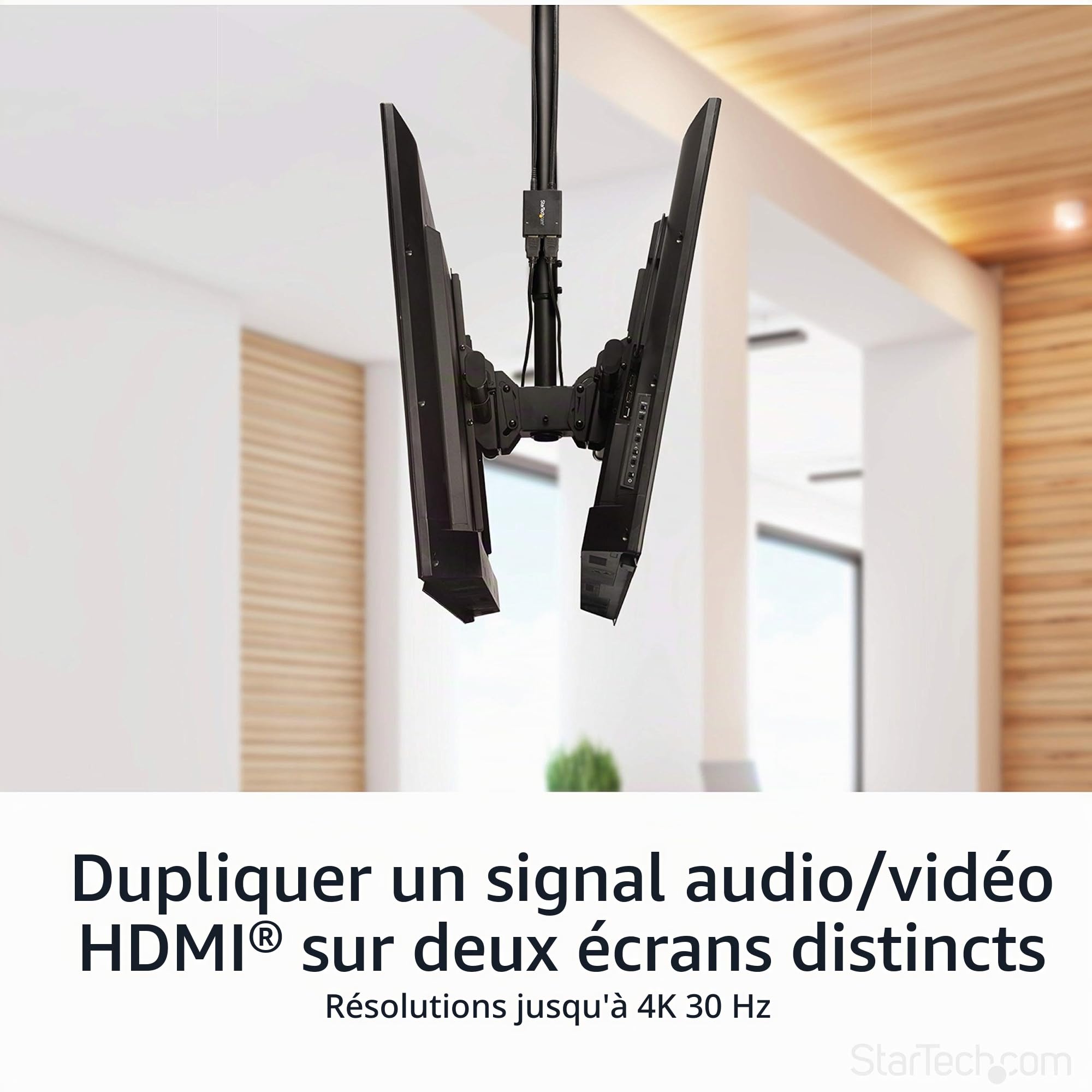 startech-com-st122hd4ku-r-partiteur-hdmi-1-vers-2-4k-30hz image 4