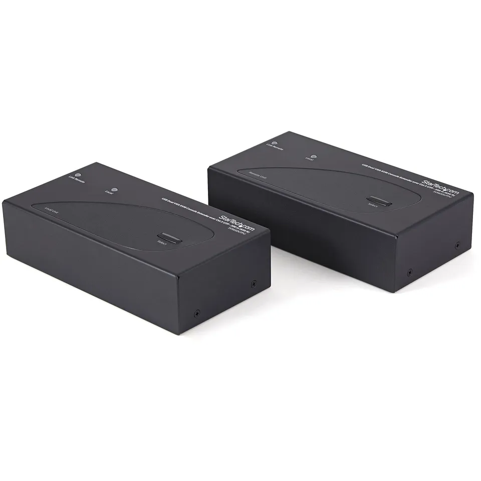 startech-com-extendeur-console-kvm-usb-double-vga-sur-cat5-200-m image 1