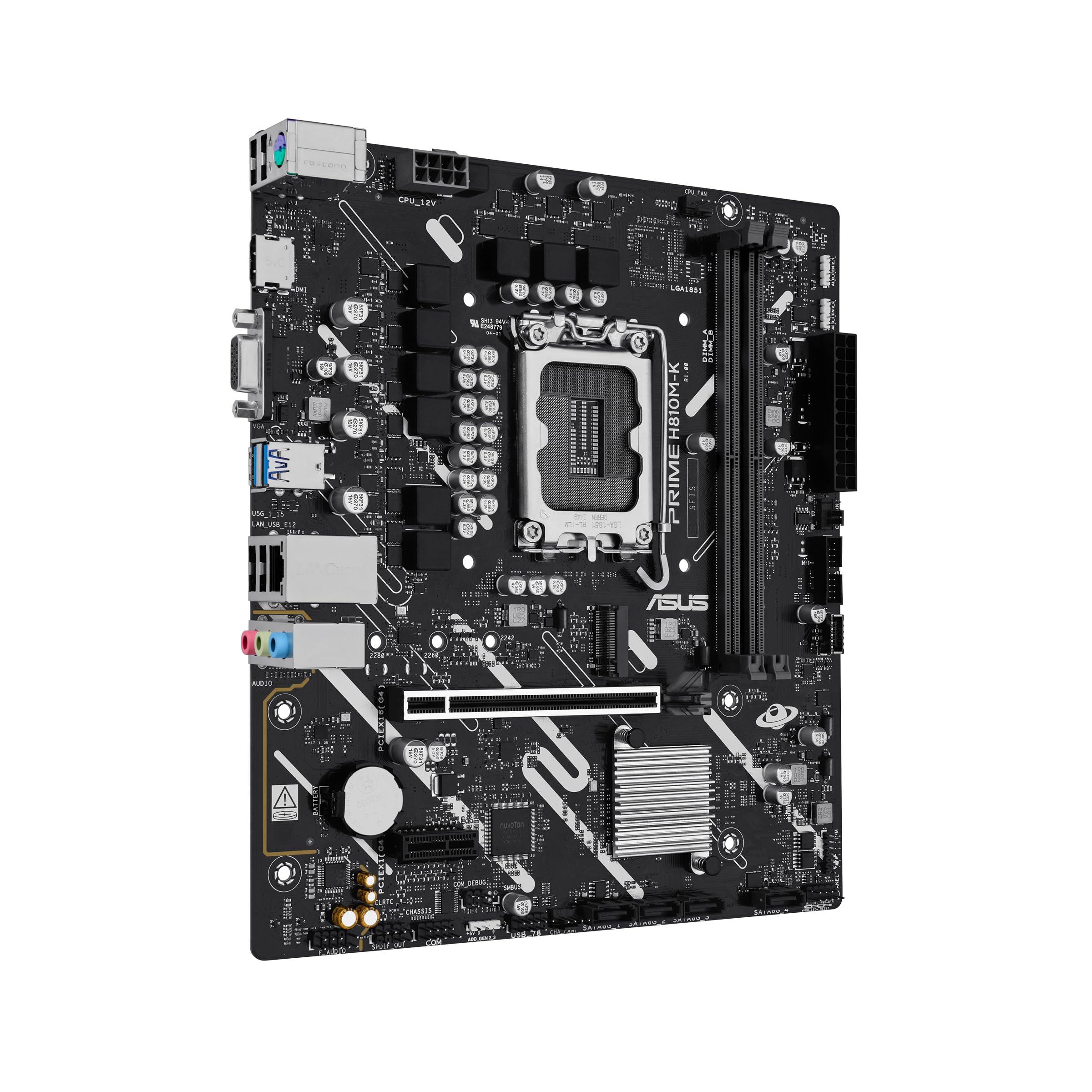 asus-rog-prime-h810m-k-carte-m-re-micro-atx-lga-1851-ddr5 image 2