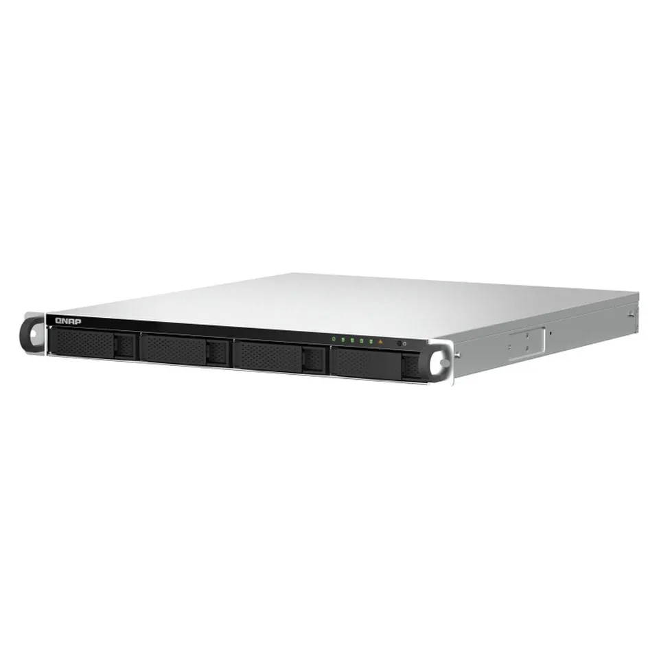 qnap-ts-464u-rp-8g-nas-rack-1u-4-baies-8go-ram image 1