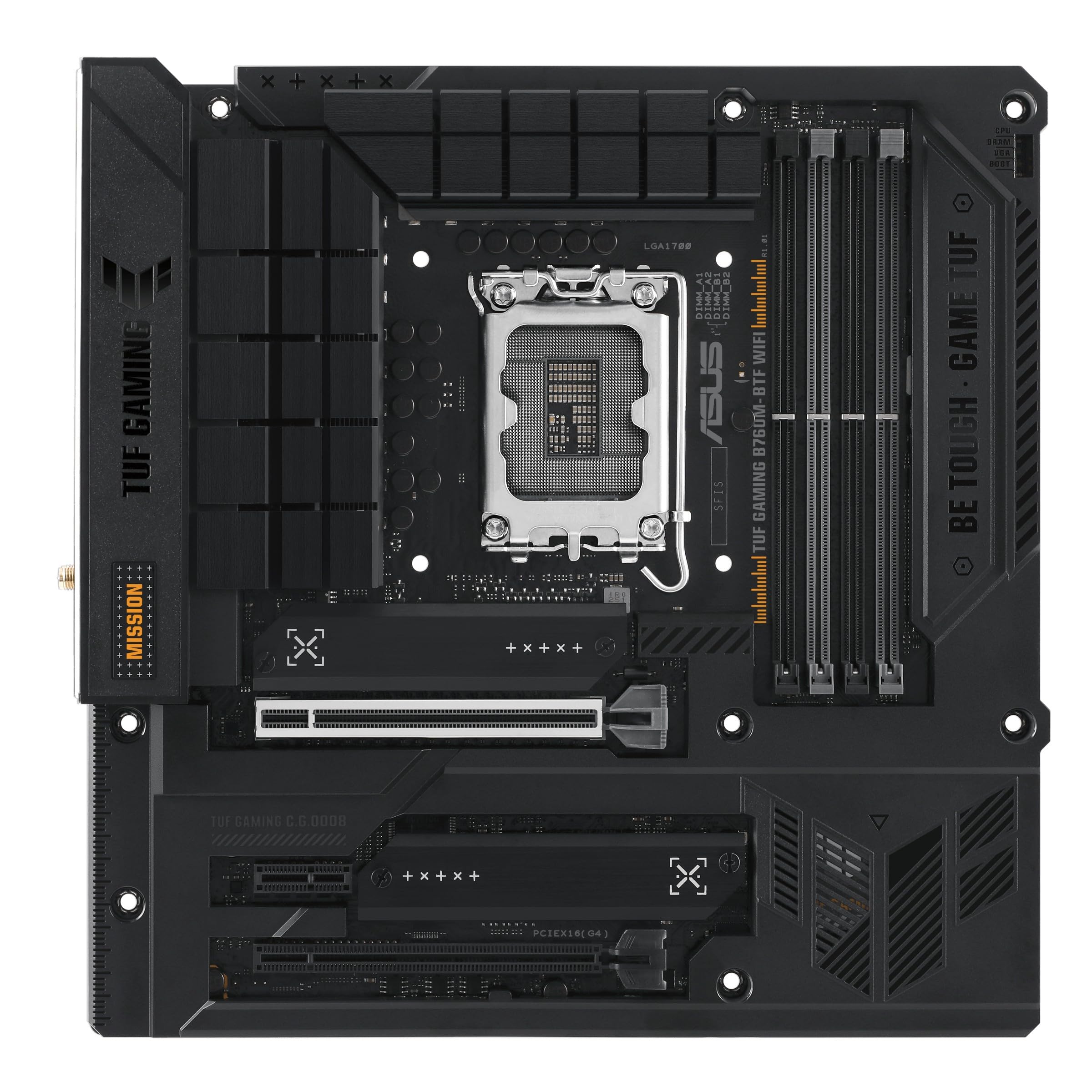 asus-tuf-gaming-b760m-btf-wifi-carte-m-re-micro-atx-ddr5 image 1