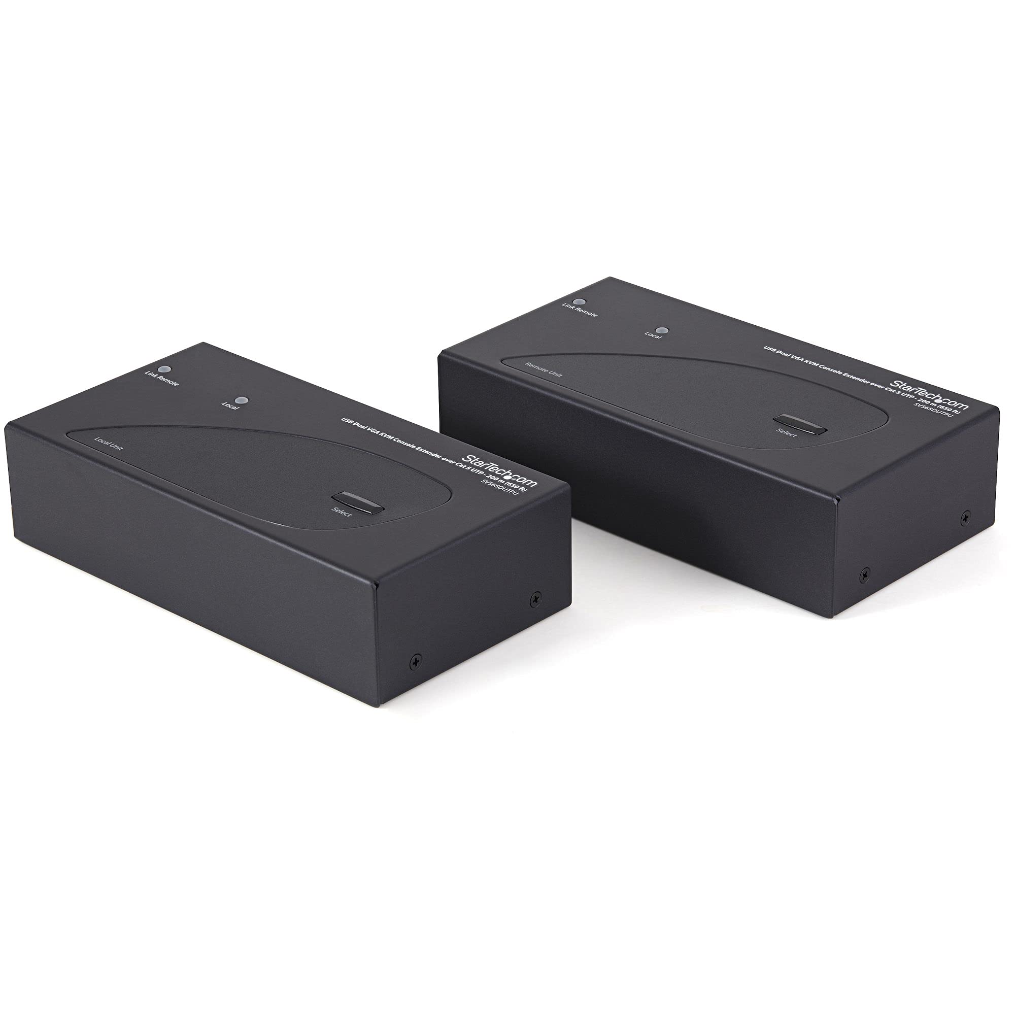startech-com-extendeur-console-kvm-usb-double-vga-sur-cat5-200-m image 1