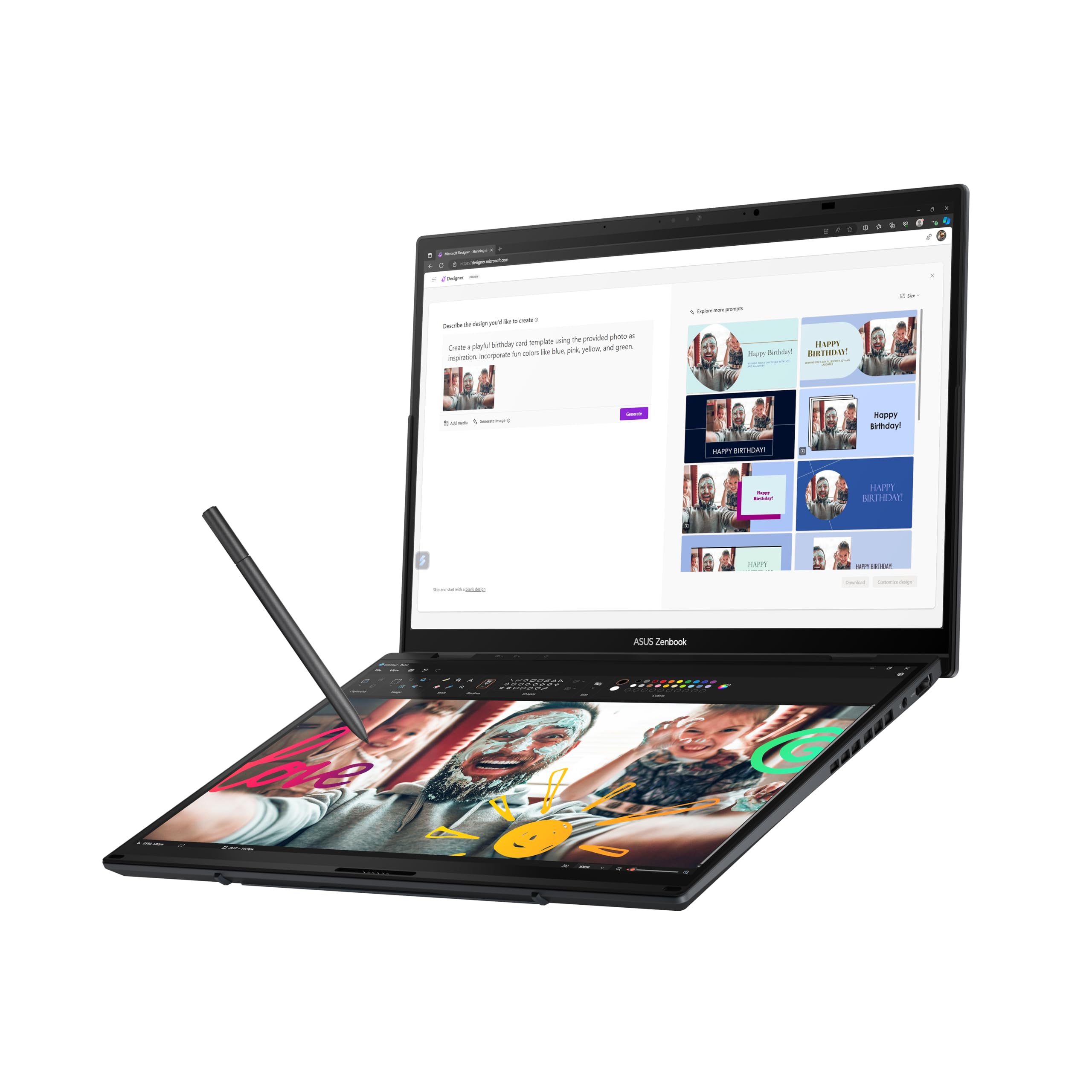 asus-rog-zenbook-duo-ux8406ca-ql286w-pc-portable-14-pouces-oled-fhd-intel-core-u image 3
