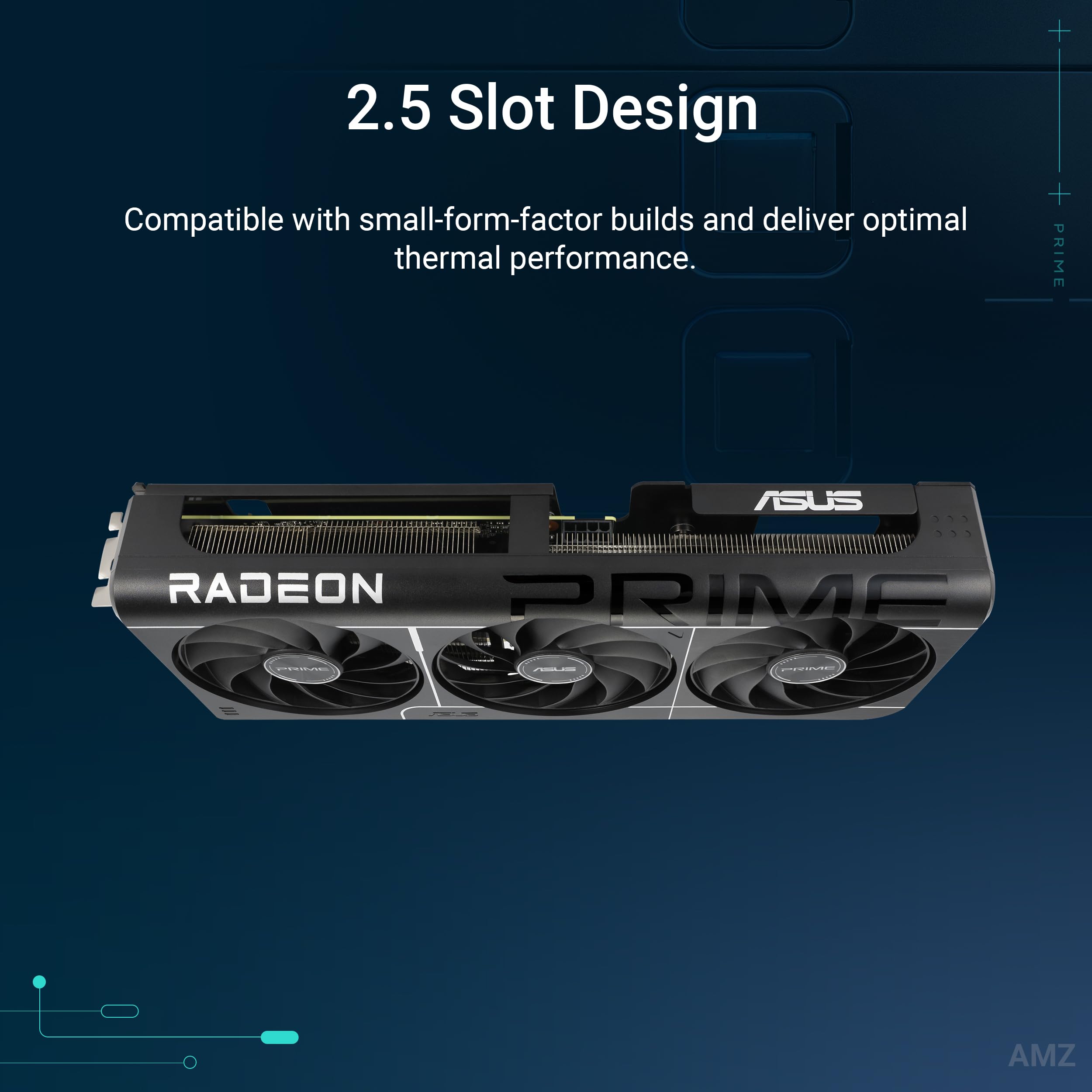 asus-prime-radeon-rx-9060-xt-16gb-gddr6-oc-edition-carte-graphique-gaming-pcie-5 image 2