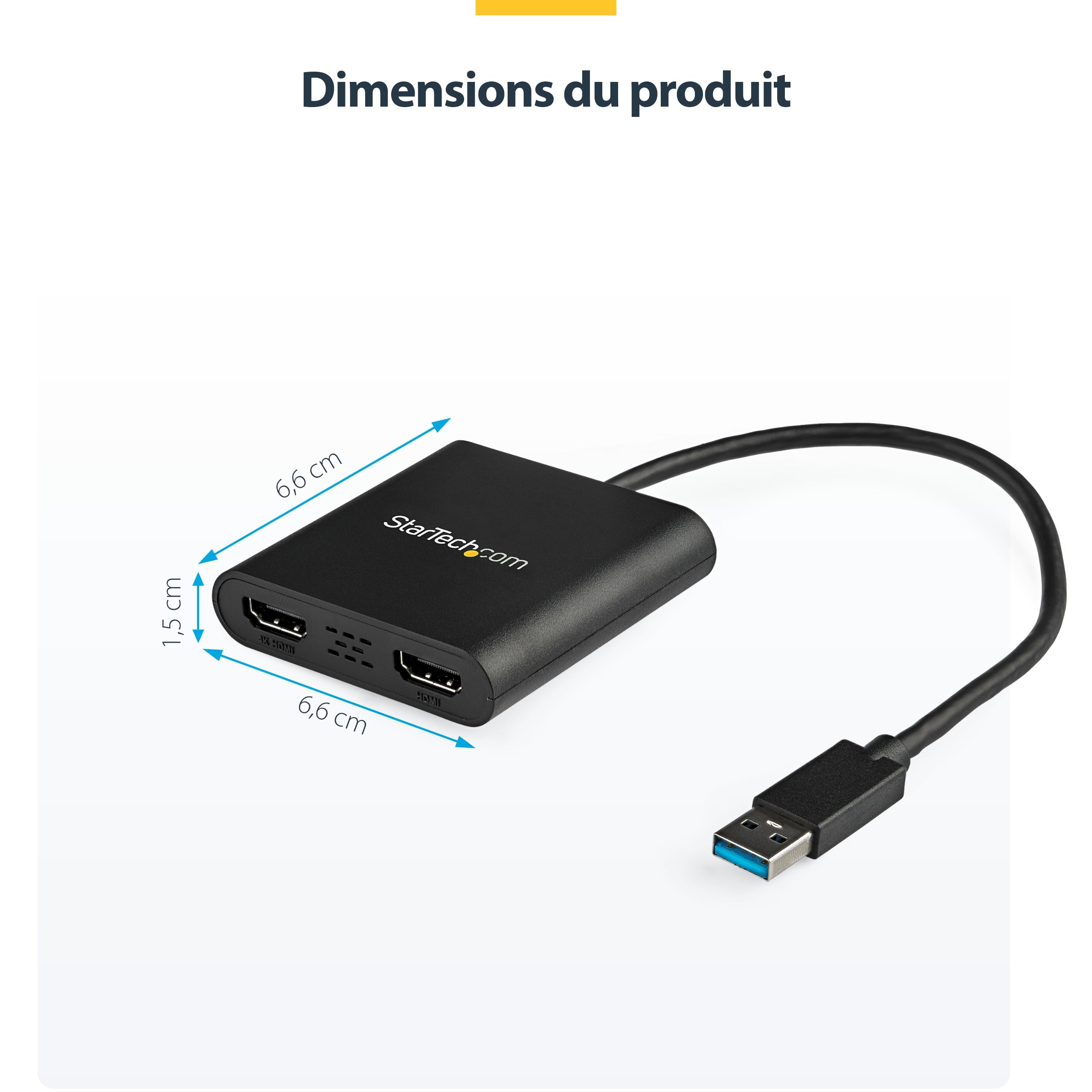 startech-com-adaptateur-usb-a-3-0-vers-double-hdmi-4k-1080p image 5