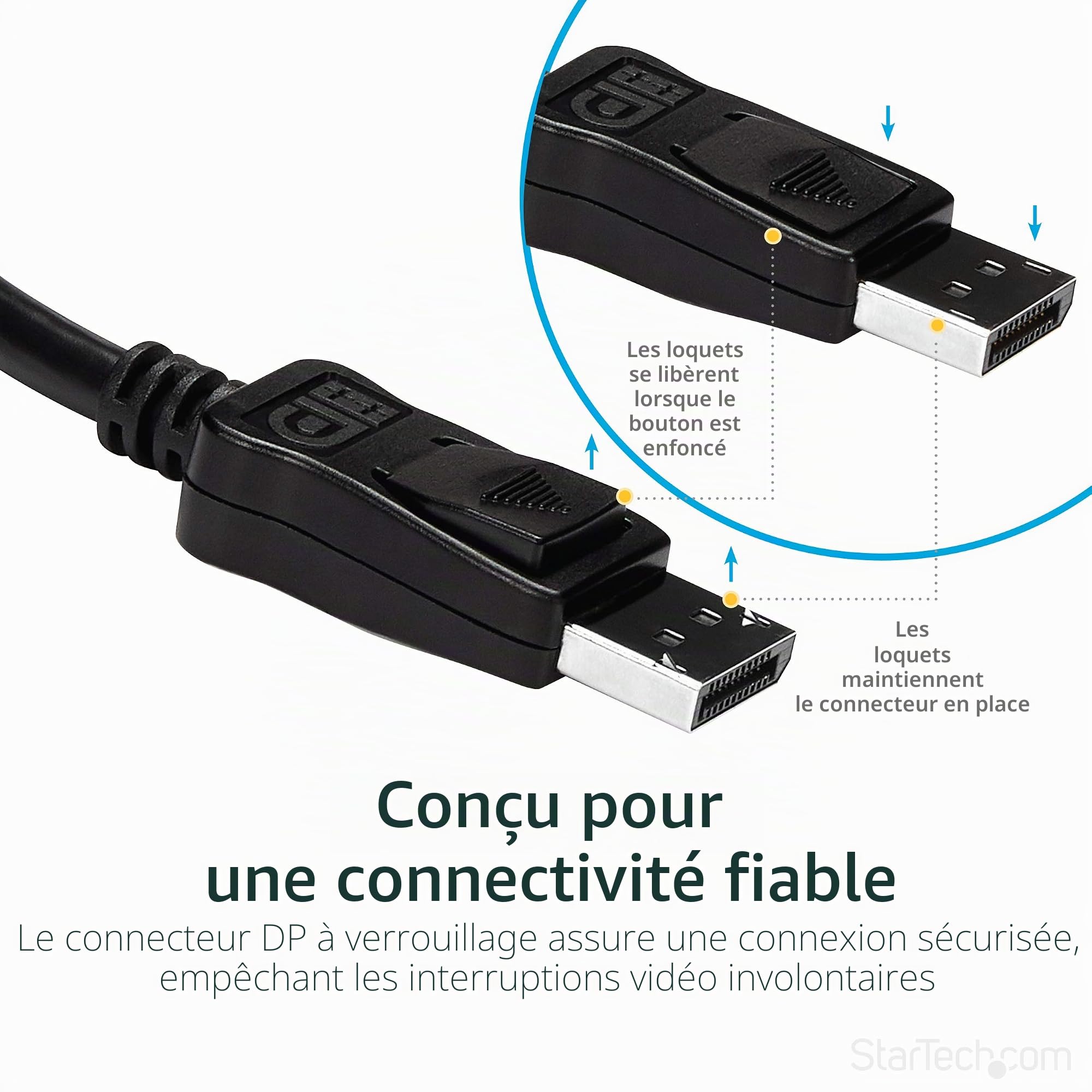 startech-com-dp2dvi-adaptateur-displayport-vers-dvi-d-1920x1200-passif image 2