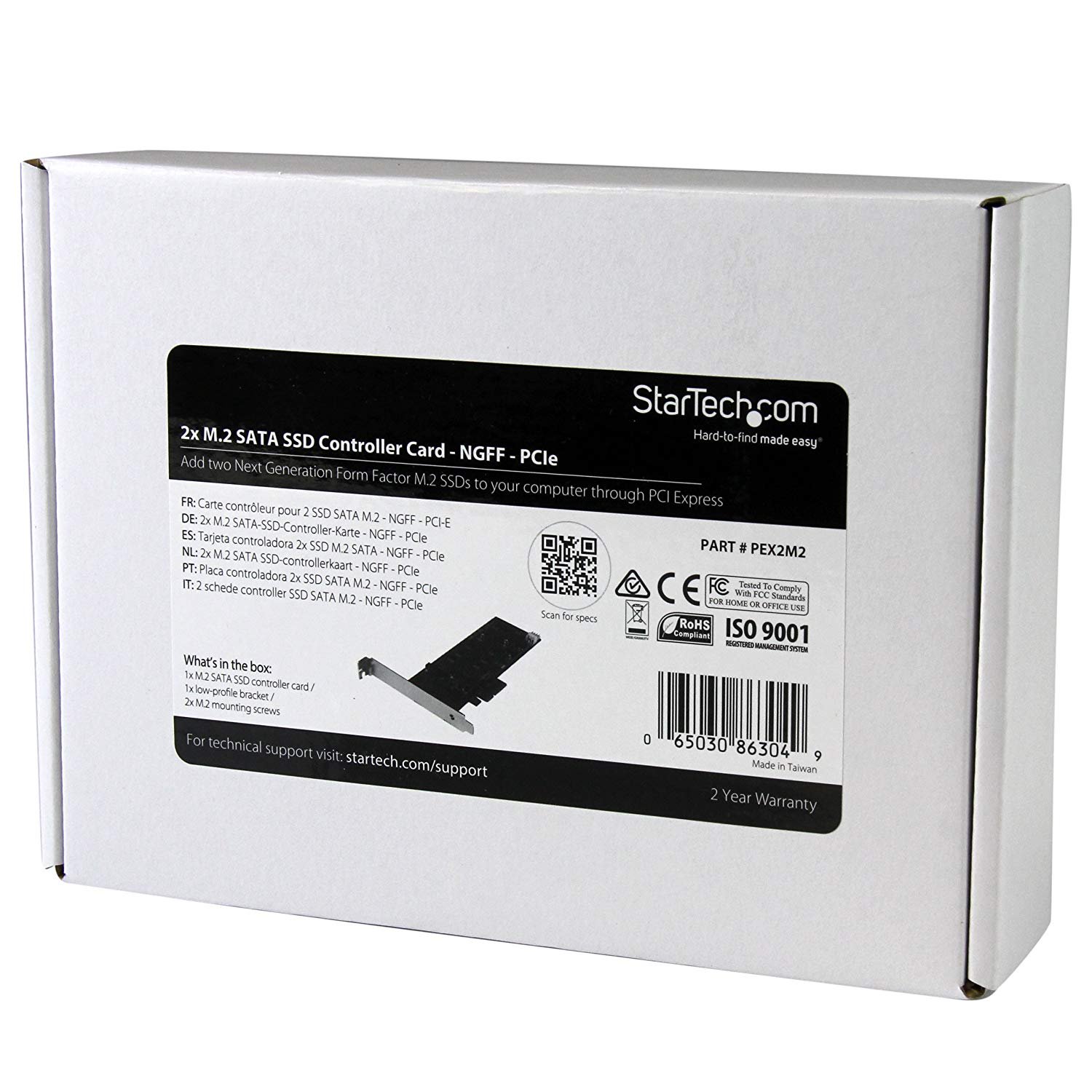 startech-com-pex2m2-carte-contr-leur-pcie-pour-2-ssd-m-2-sata-iii-6gb-s image 5