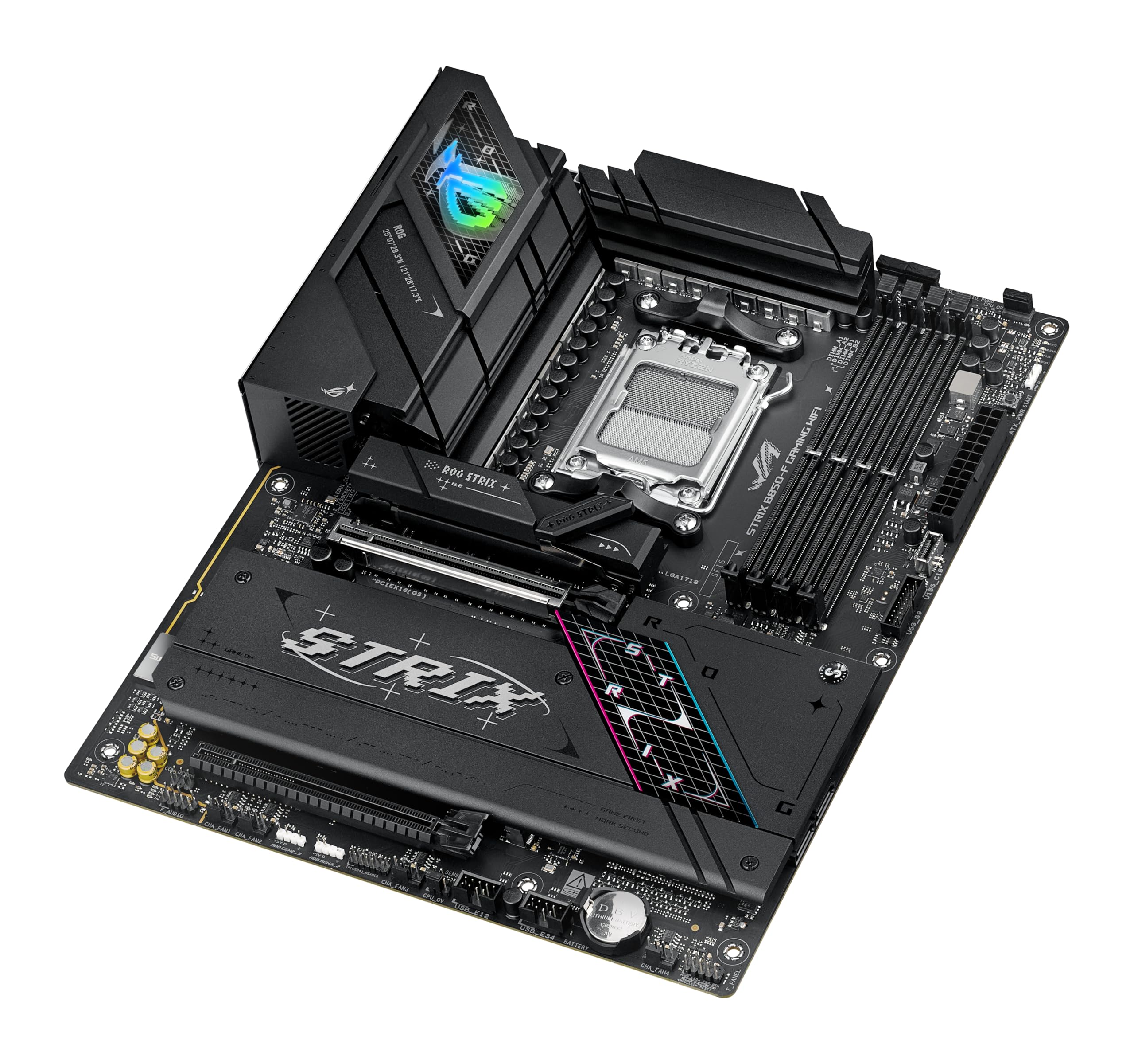 asus-rog-strix-b850-f-gaming-wifi-carte-m-re-amd-am5-atx image 5
