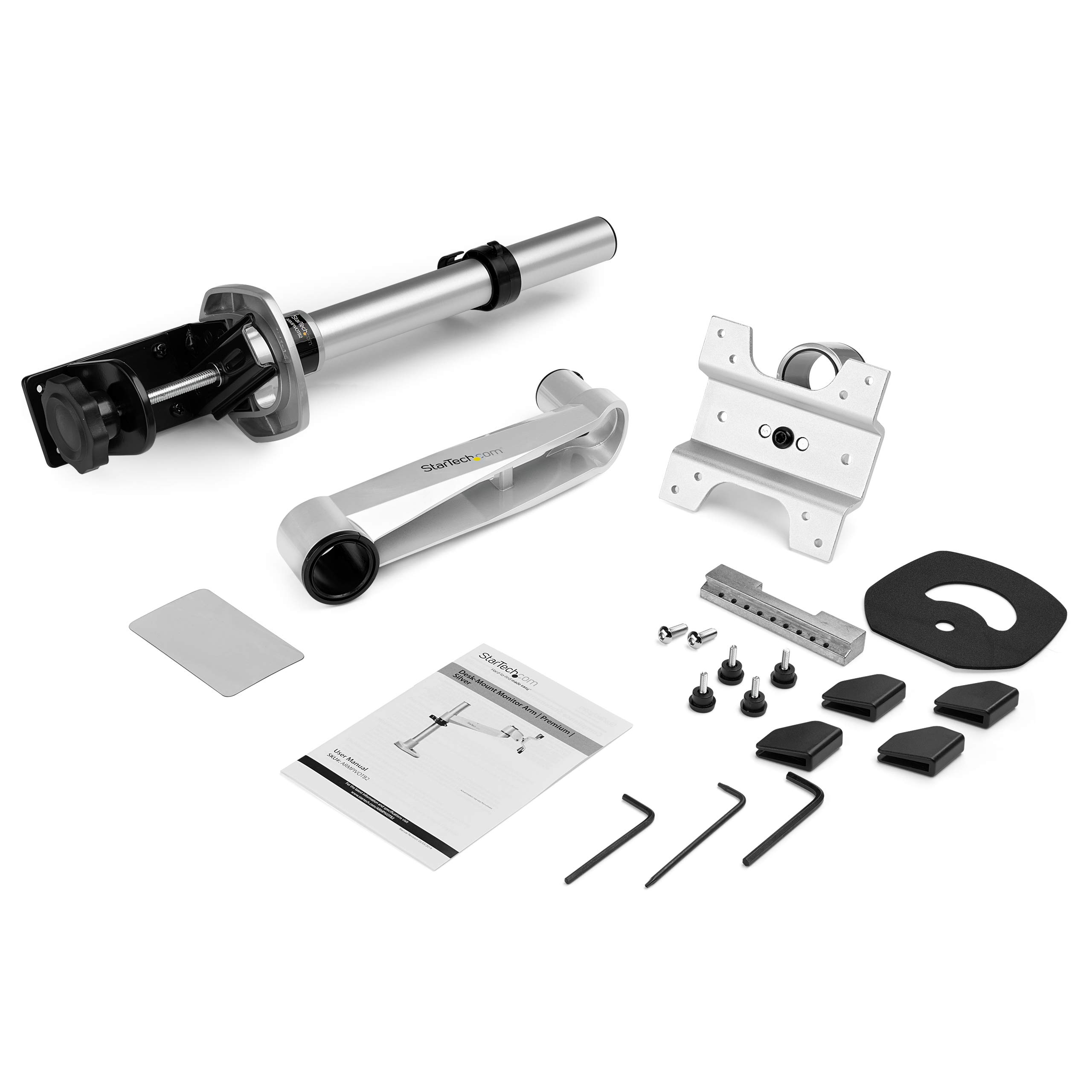 startech-com-armpivotb2-bras-de-bureau-pour-cran-49-14-kg-aluminium image 7