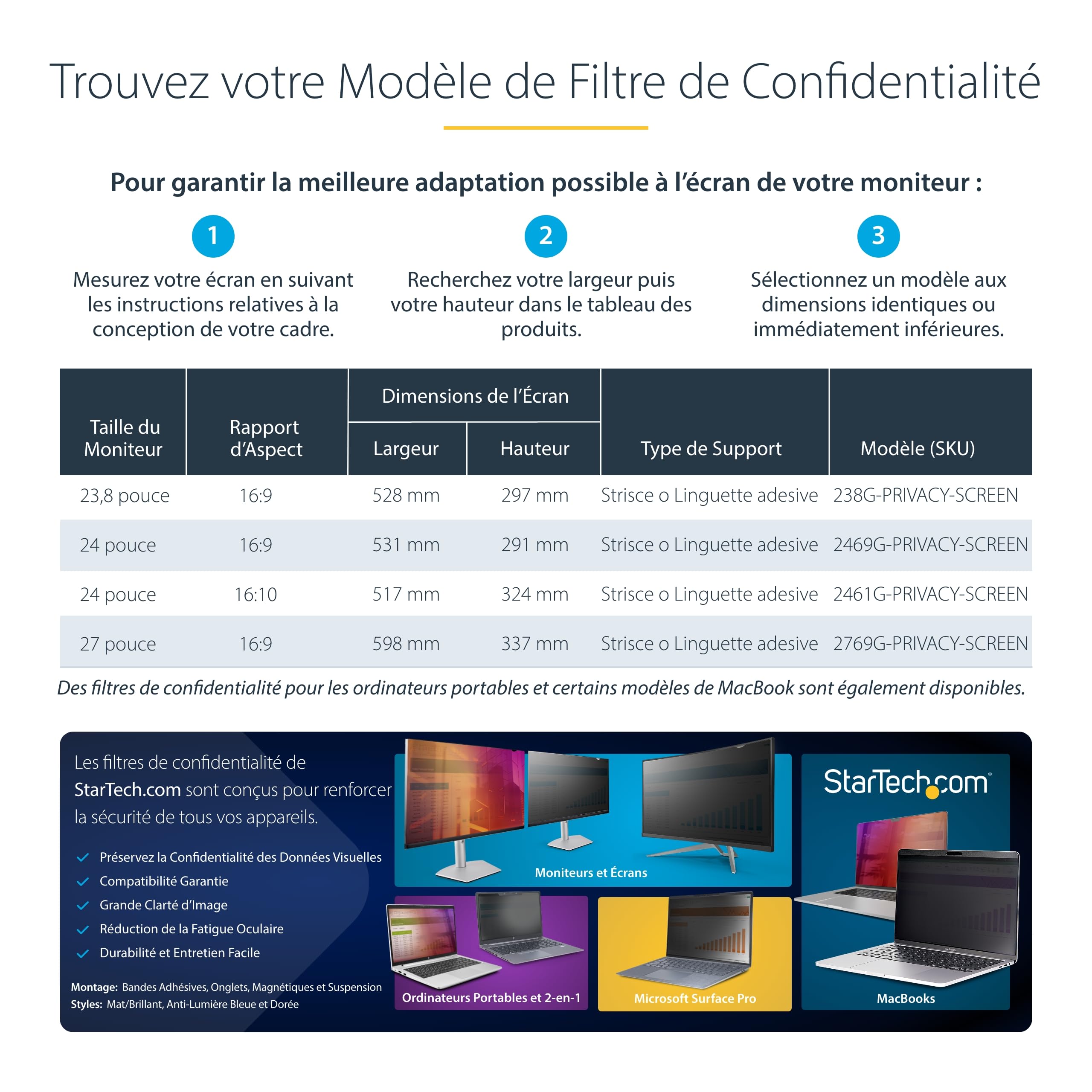 startech-com-filtre-de-confidentialit-cran-24-pouces-16-9-r-versible-or image 5