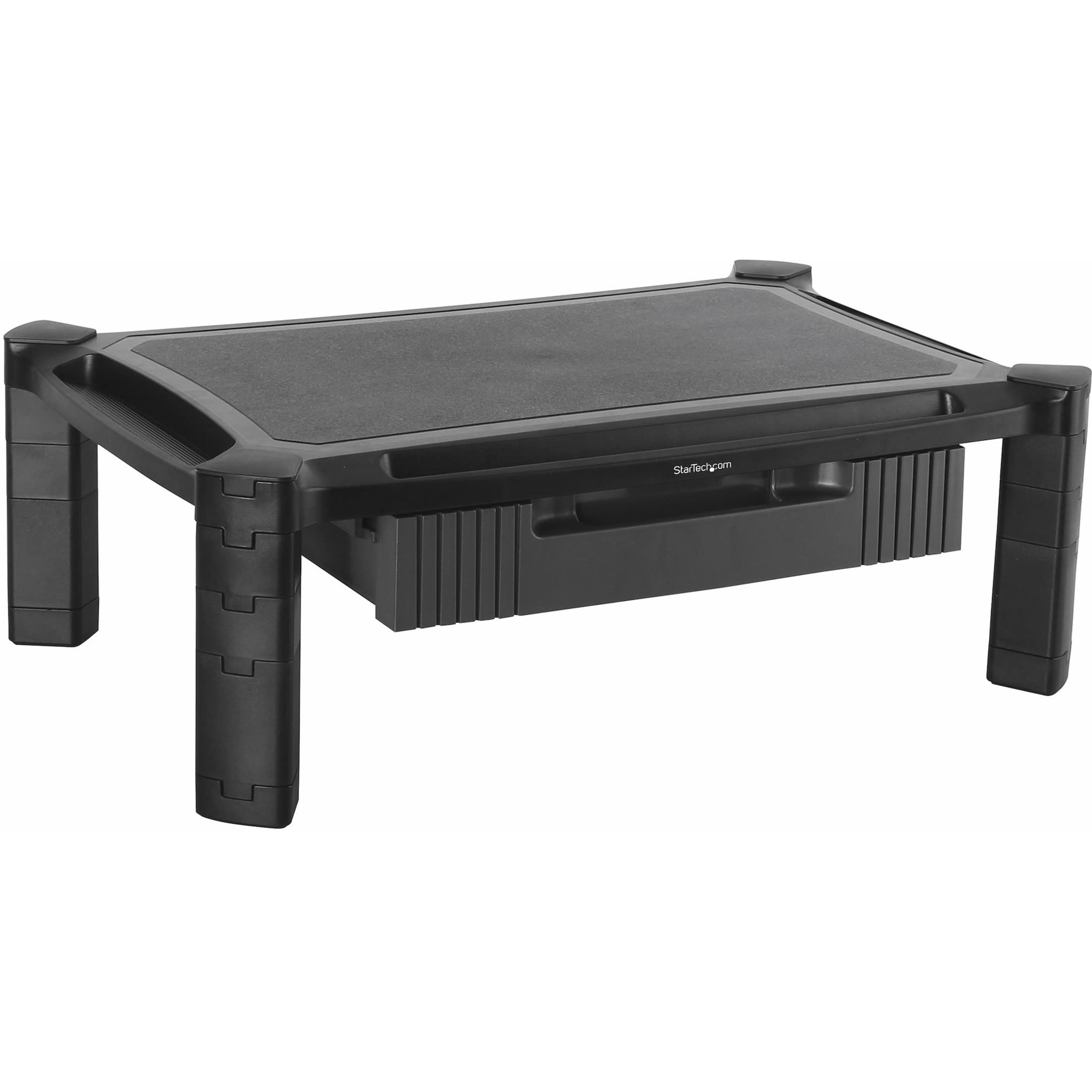 startech-com-monstadjdl-rehausseur-d-cran-r-glable-avec-tiroir-13-32-10-kg image 1