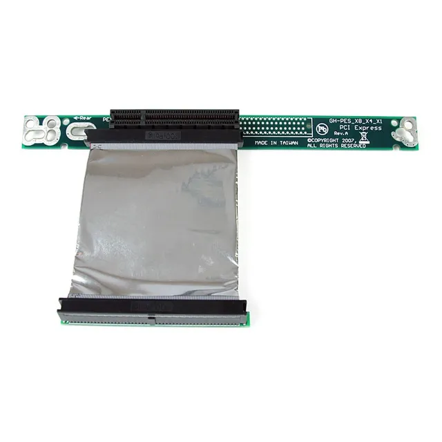 startech-com-pex8riserf-carte-riser-pci-express-x8-1u-slot-gauche-c-ble-souple image 1